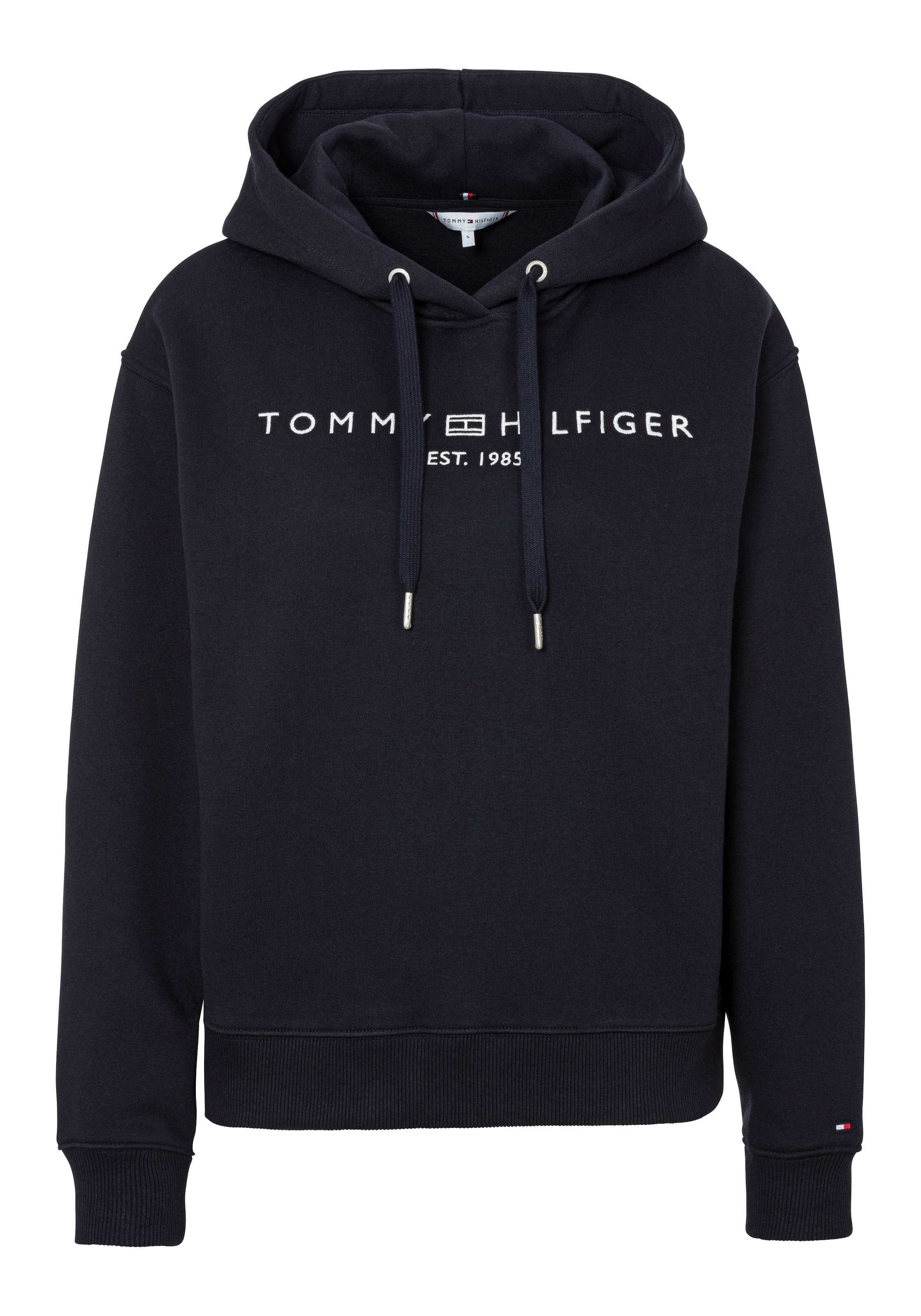 Tommy Hilfiger Kapuzensweatshirt »MDRN REG CORP LOGO HOODIE«, mit gesticktem Logo-Schriftzug