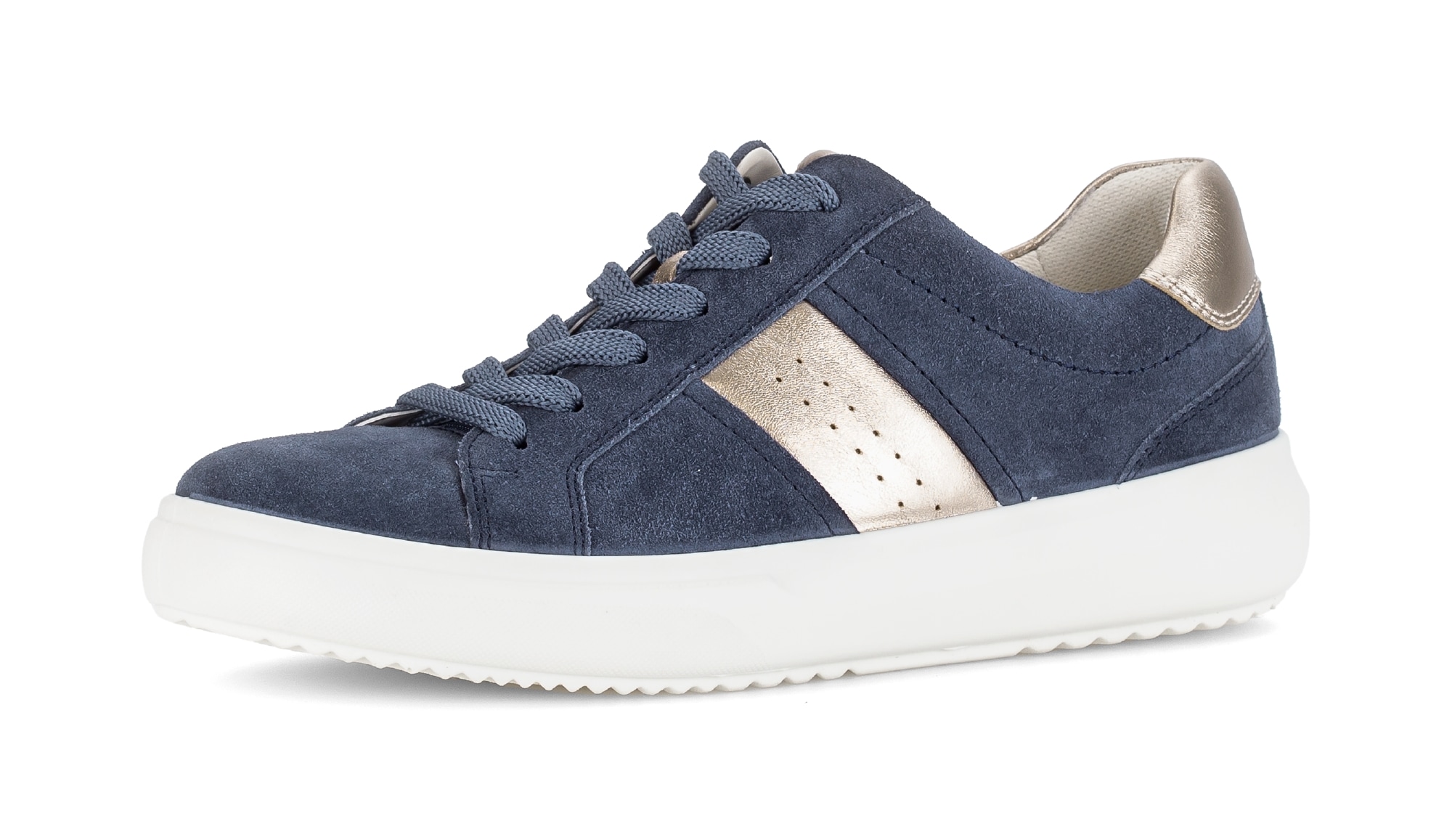 Gabor Plateausneaker  , Freizeitschuh, Halbschuh, Schnürschuh mit weichem Schaftrand