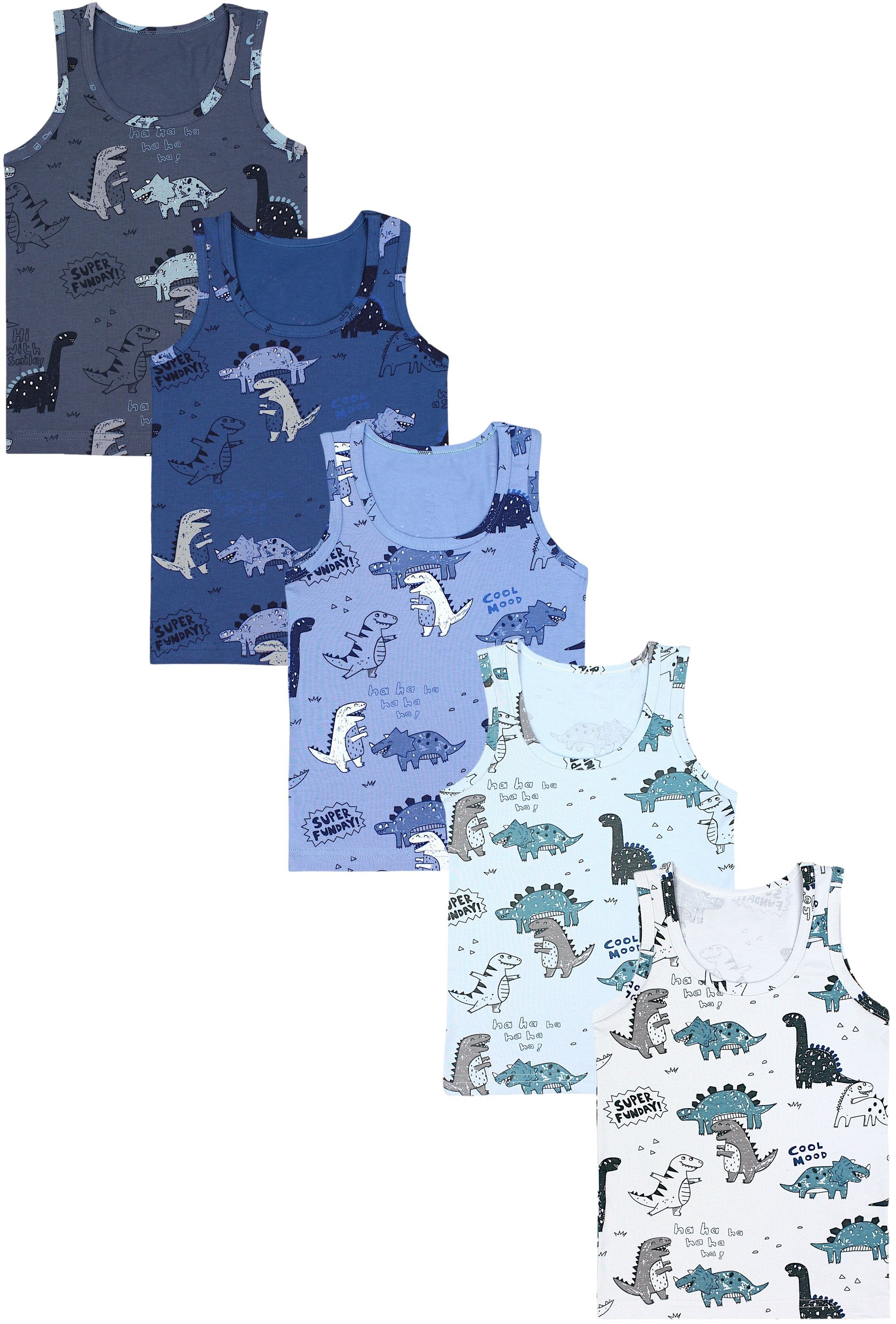 TupTam Unterhemd »Unterhemd Kinder Jungen Unterhemd Ärmellos 5er Pack«
