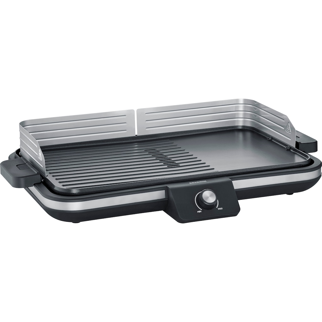 Severin Tischgrill »Plancha, PG 8564«, 2300 W, Nach wenigen Minuten kann der Grillspaß beginnen