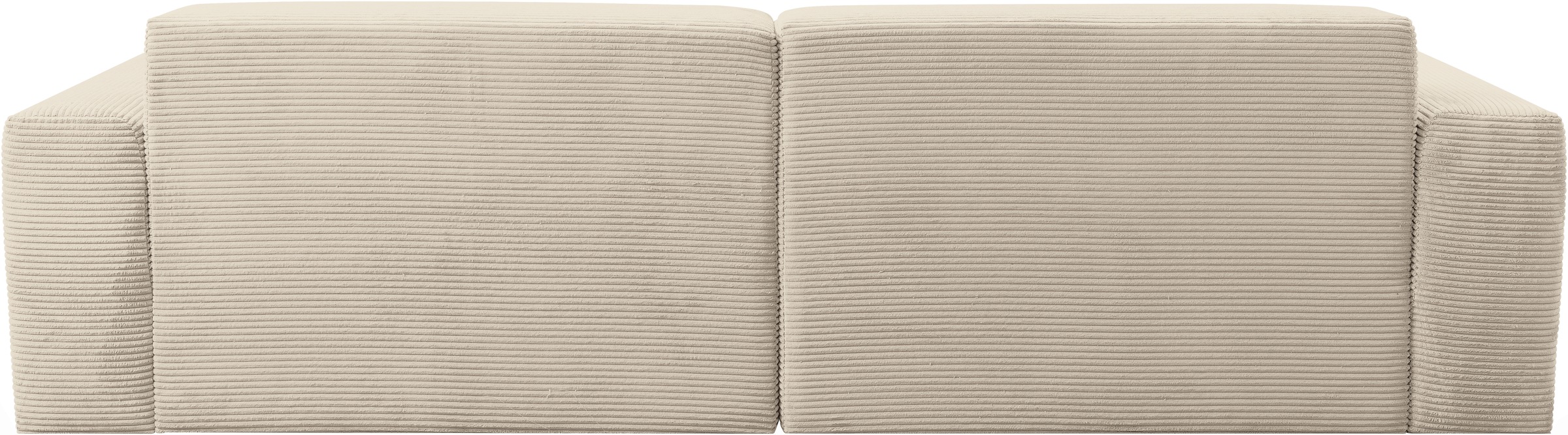 WERK2 Sofa »Zeus 3-Sitzer, Big-Sofa, Breite 256cm, Tiefe 105cm, modern und bequem«, Curvy Trend 3-Sitzer mit urbaner Optik