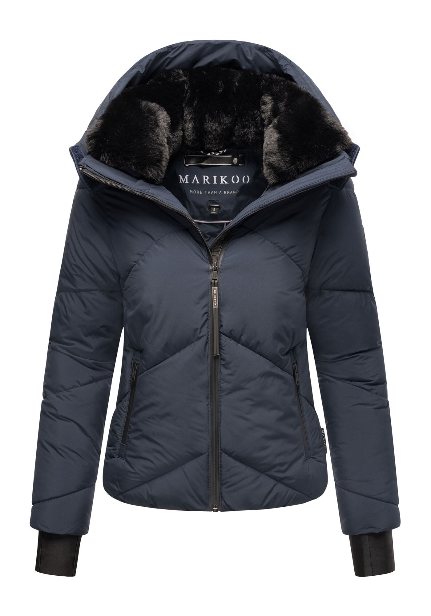 Marikoo Winterjacke »Marikoo Simaraa kurze Damen Winter Steppjacke N007«