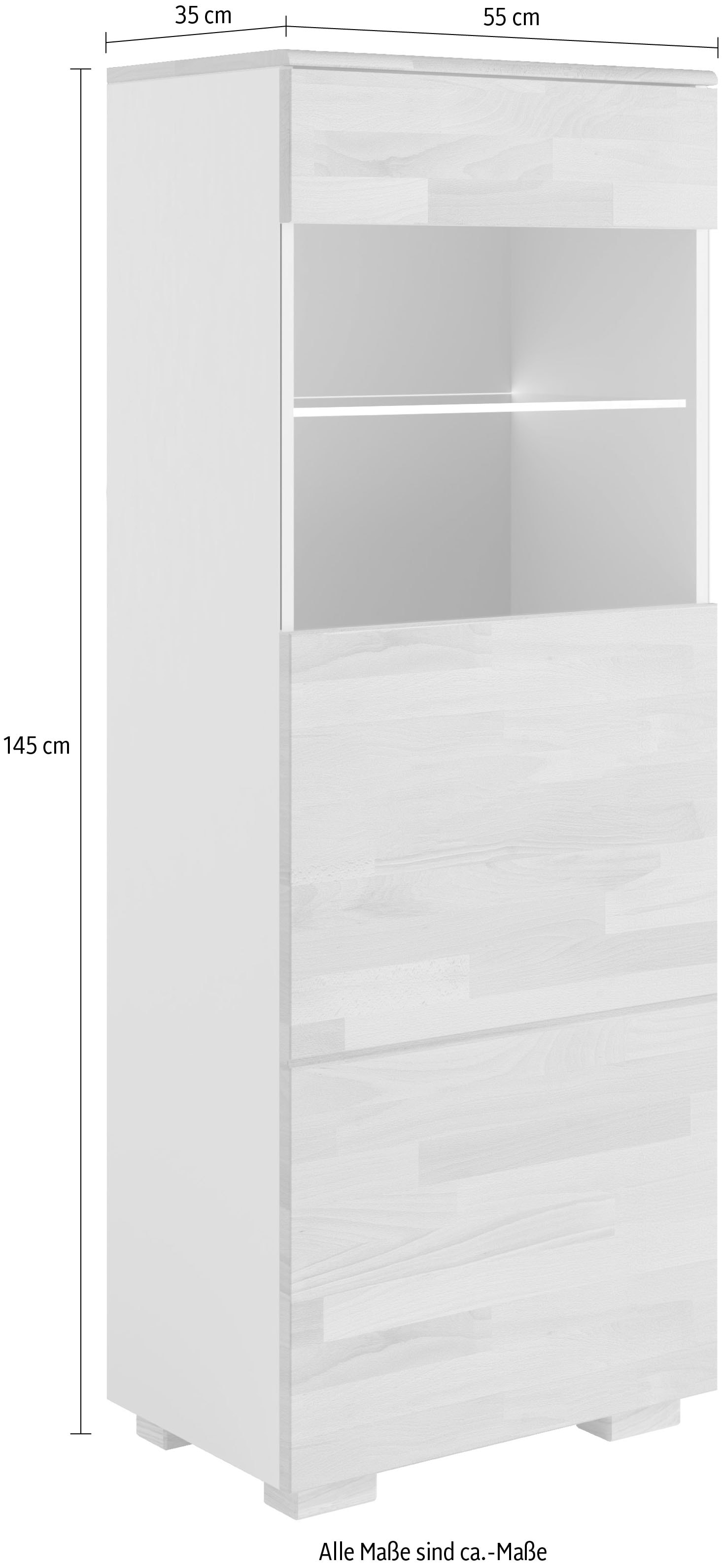 Home affaire Vitrine, schöne moderne Optik