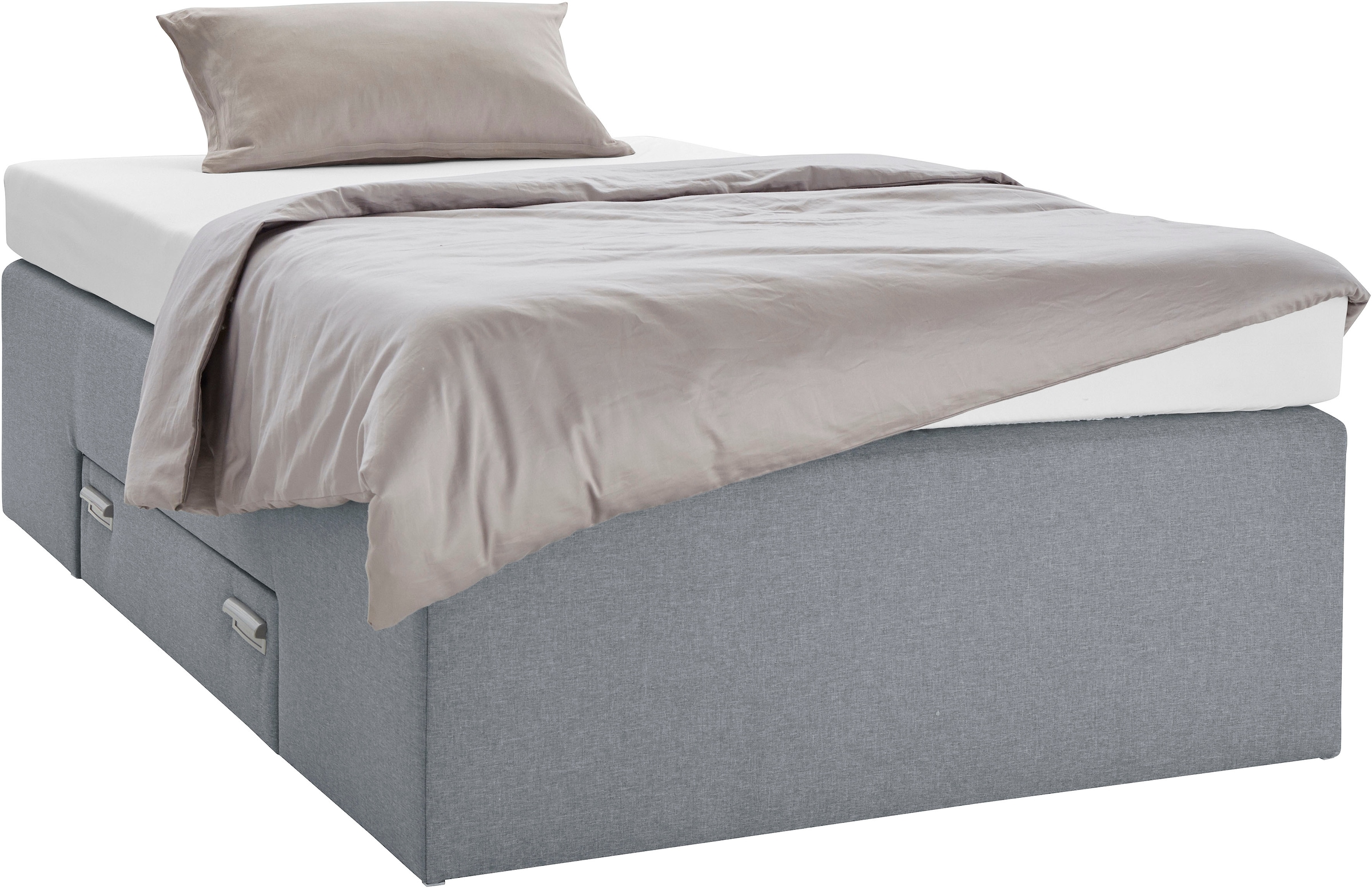 Westfalia Schlafkomfort Boxspringbett, mit integrierter Schublade, frei im Raum stellbar