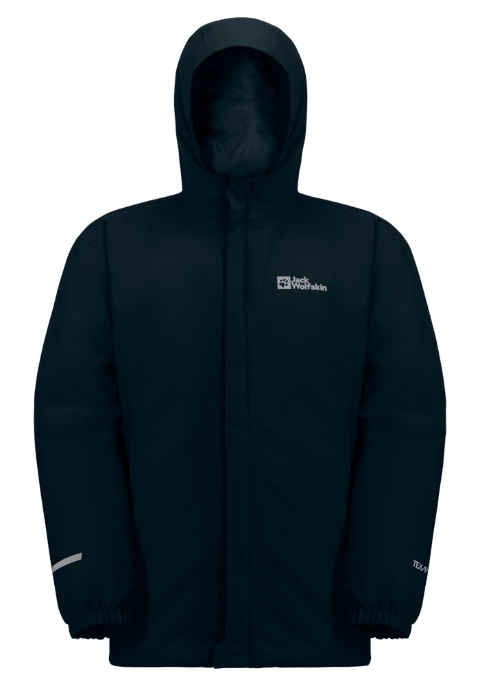 Jack Wolfskin Outdoorjacke »BLOCKY JACKET K«, mit Kapuze