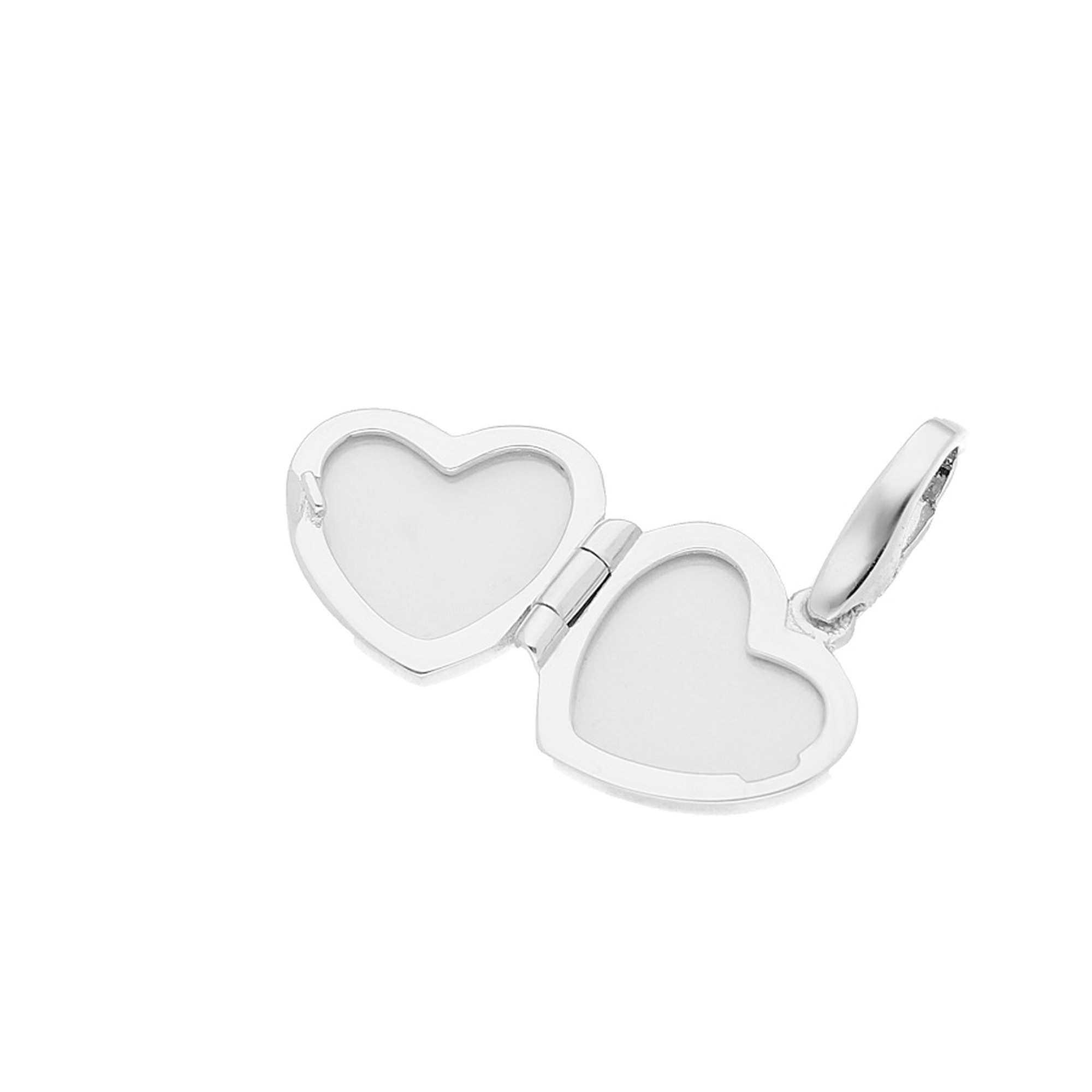 GIORGIO MARTELLO MILANO Charm Medaillon »Charm Medaillon herzförmig, Silber 925«