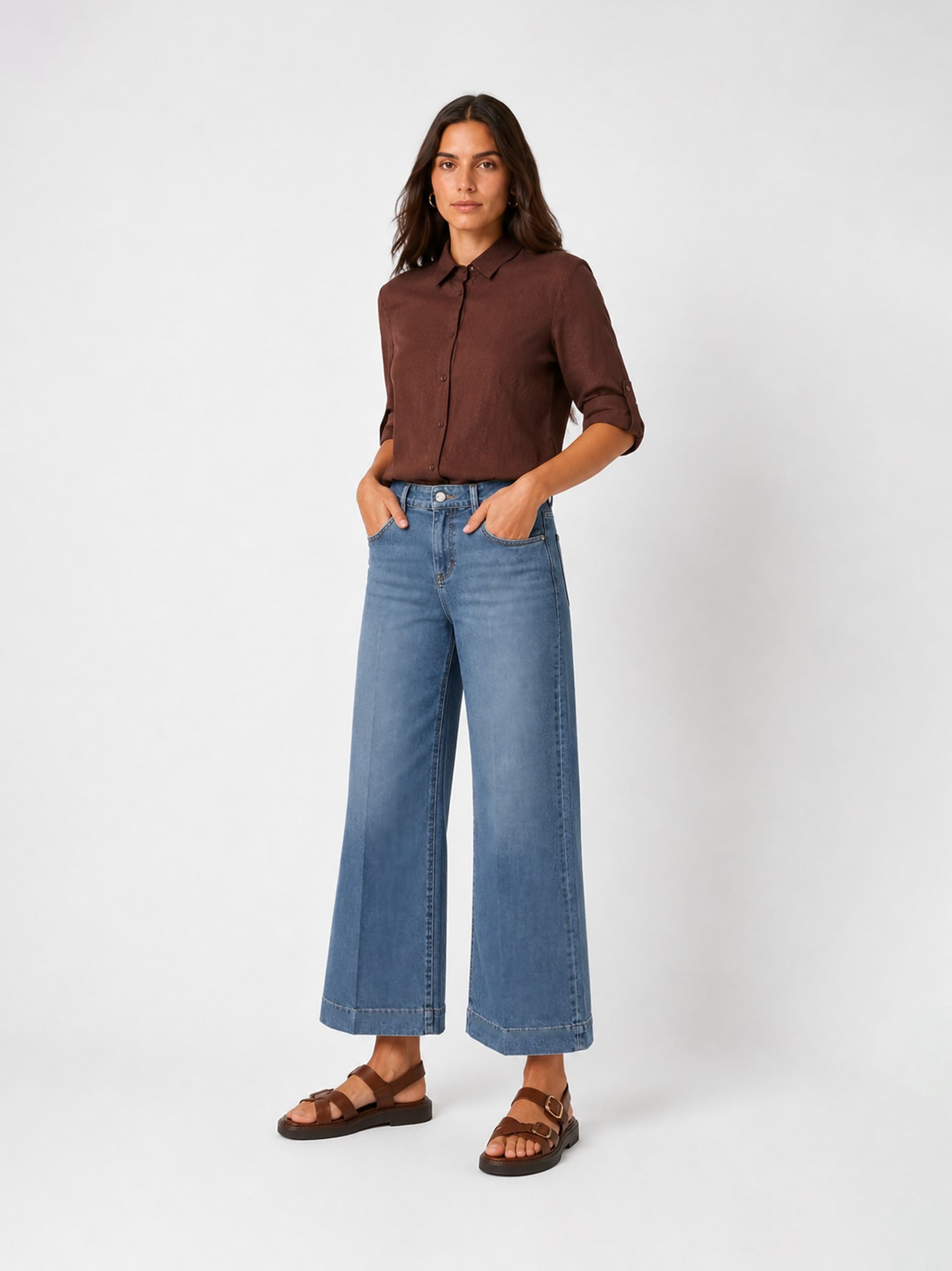 TONI / Culotte, Regular-Fit, Stretch