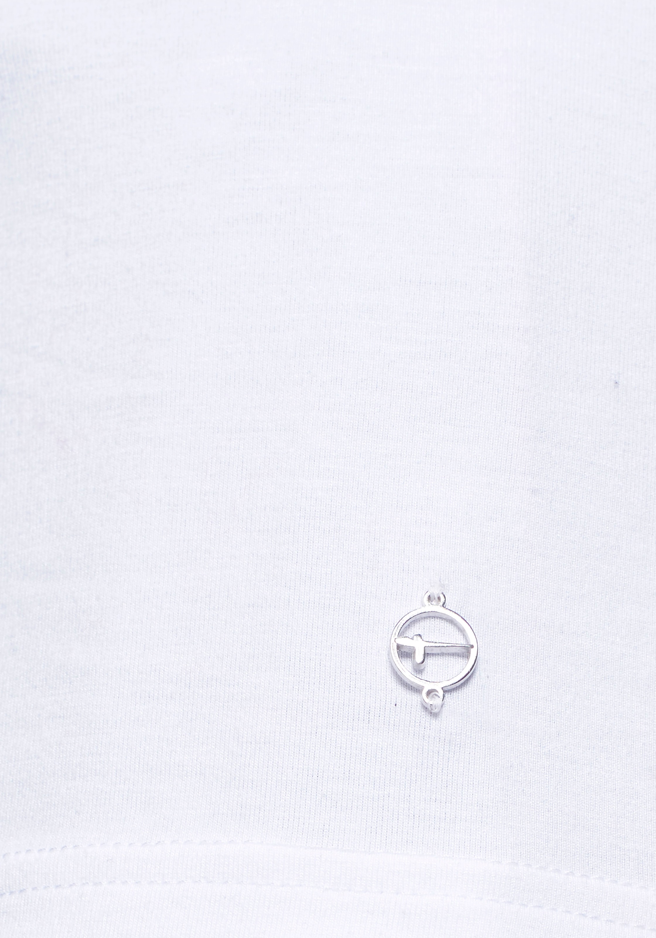 Tamaris T-Shirt, mit verkürzten Ärmeln