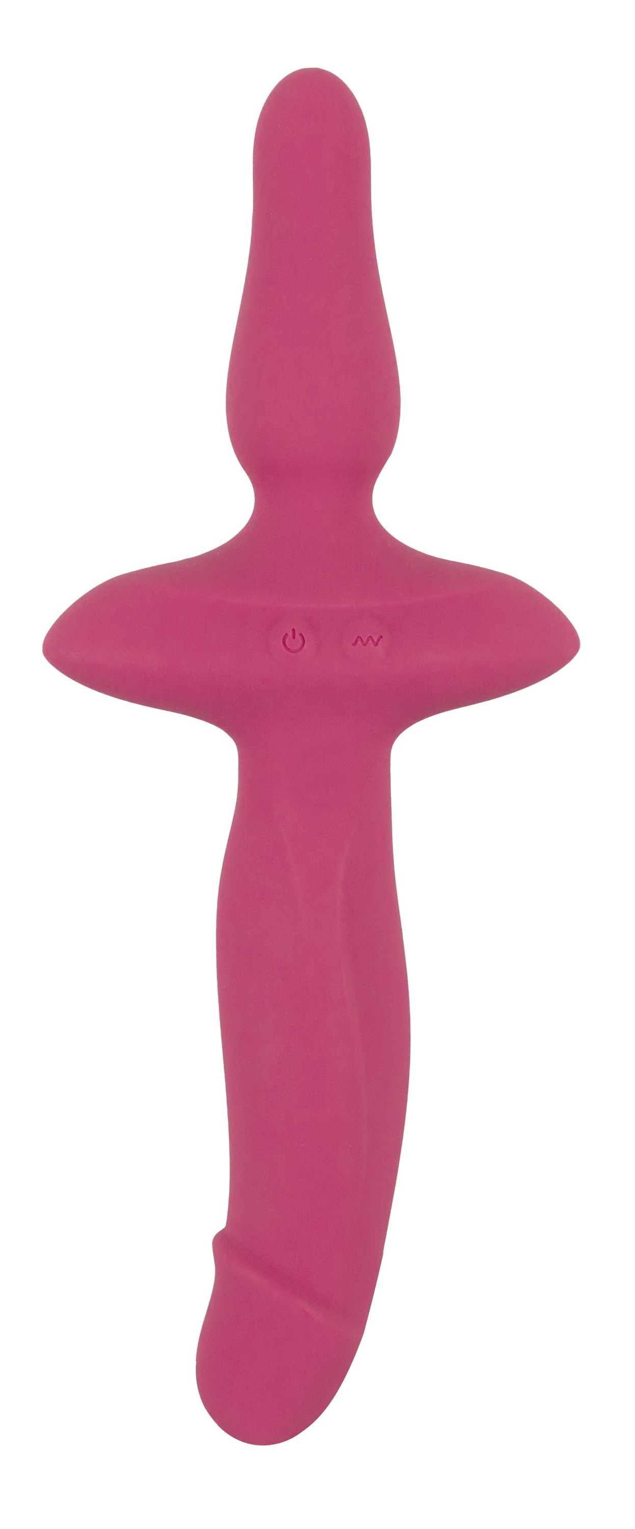 coup!es choice Vibrator »Doppelvibrator 2in1 Vibrator + Butt Plug«