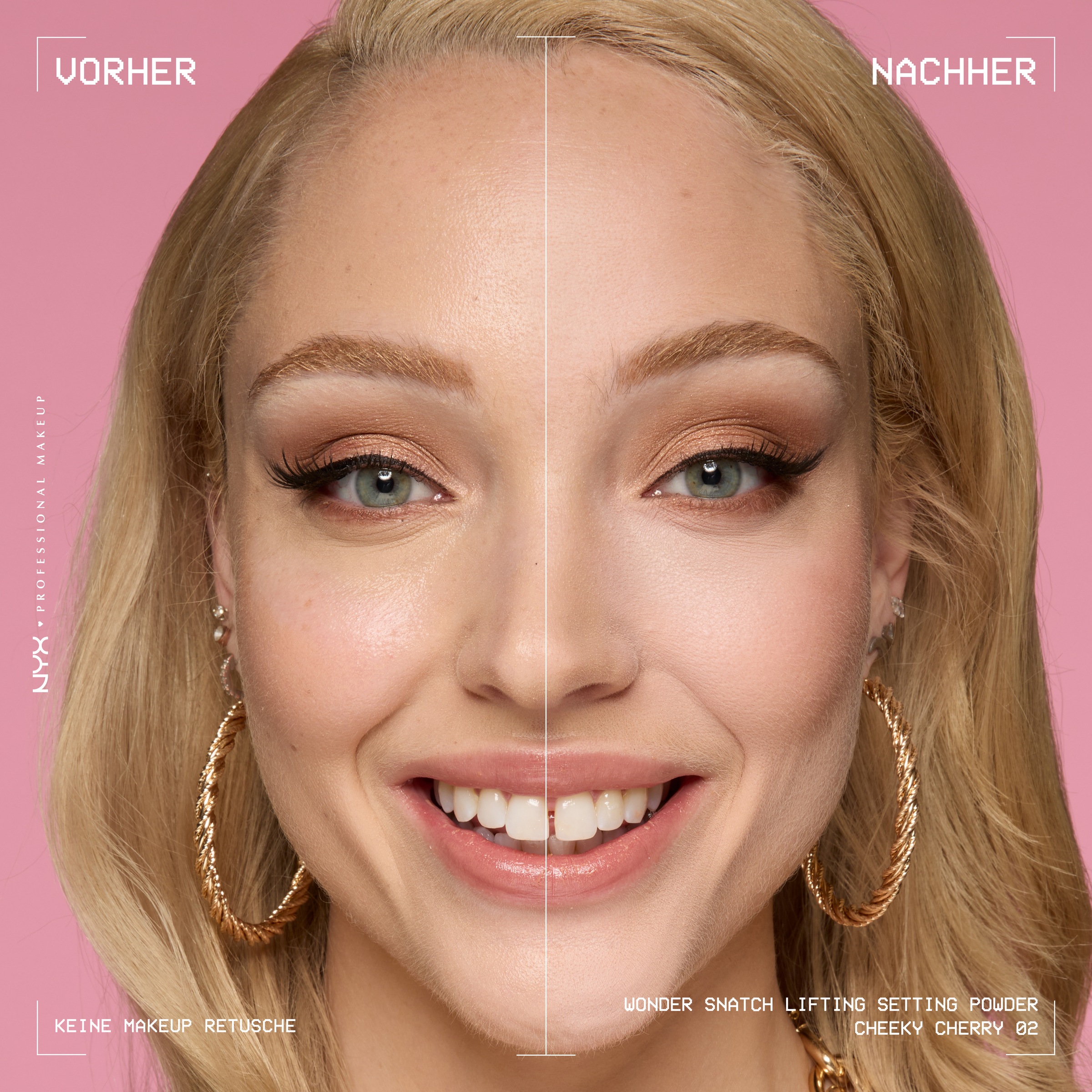 NYX Puder »NYX Professional Makeup Wonder Snatch Powder« angereichert mit grünem Tee für den antioxidativen Glow gesunder Haut