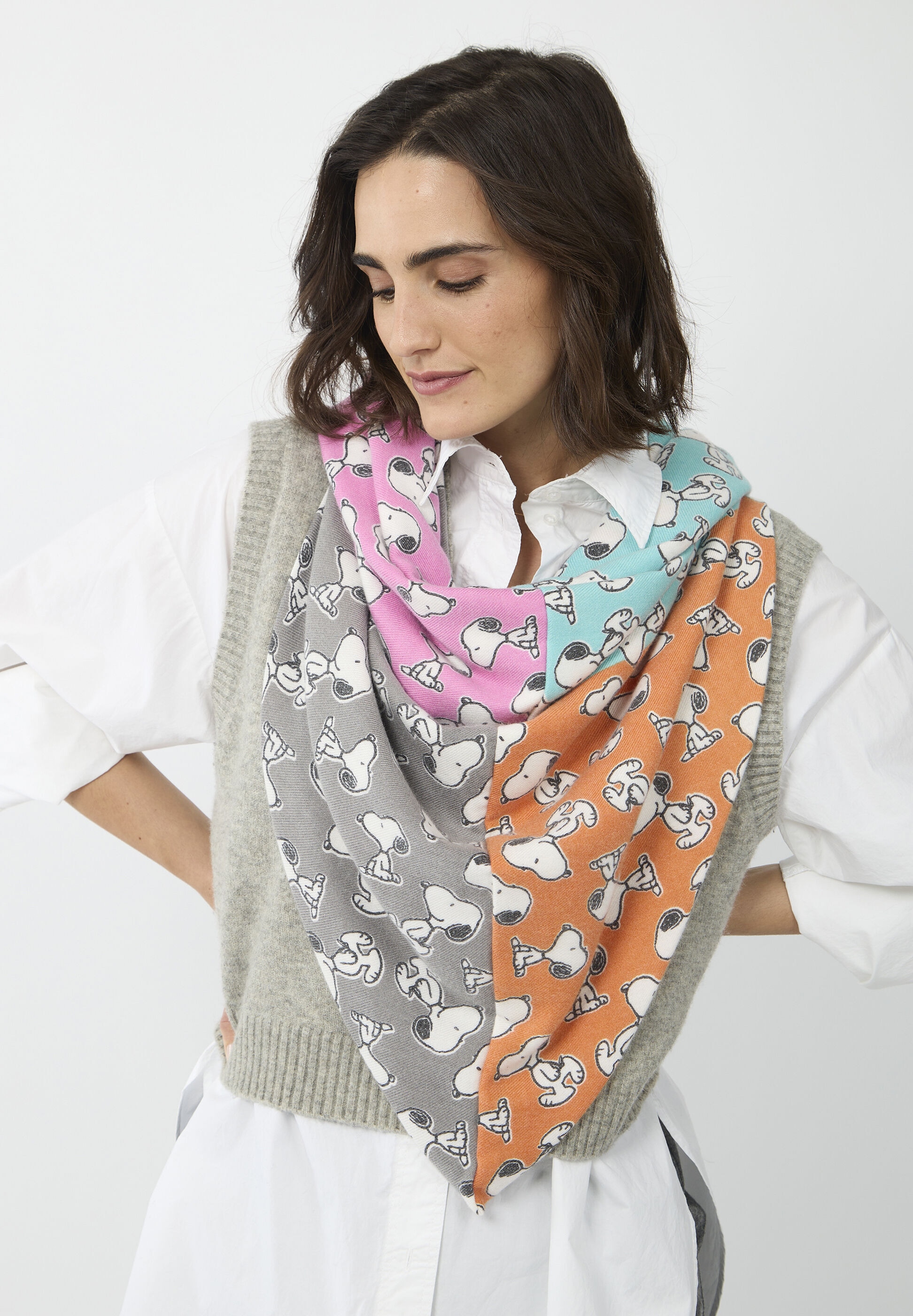 Codello Dreieckstuch »Codello Tuch« mit Snoopy-Print