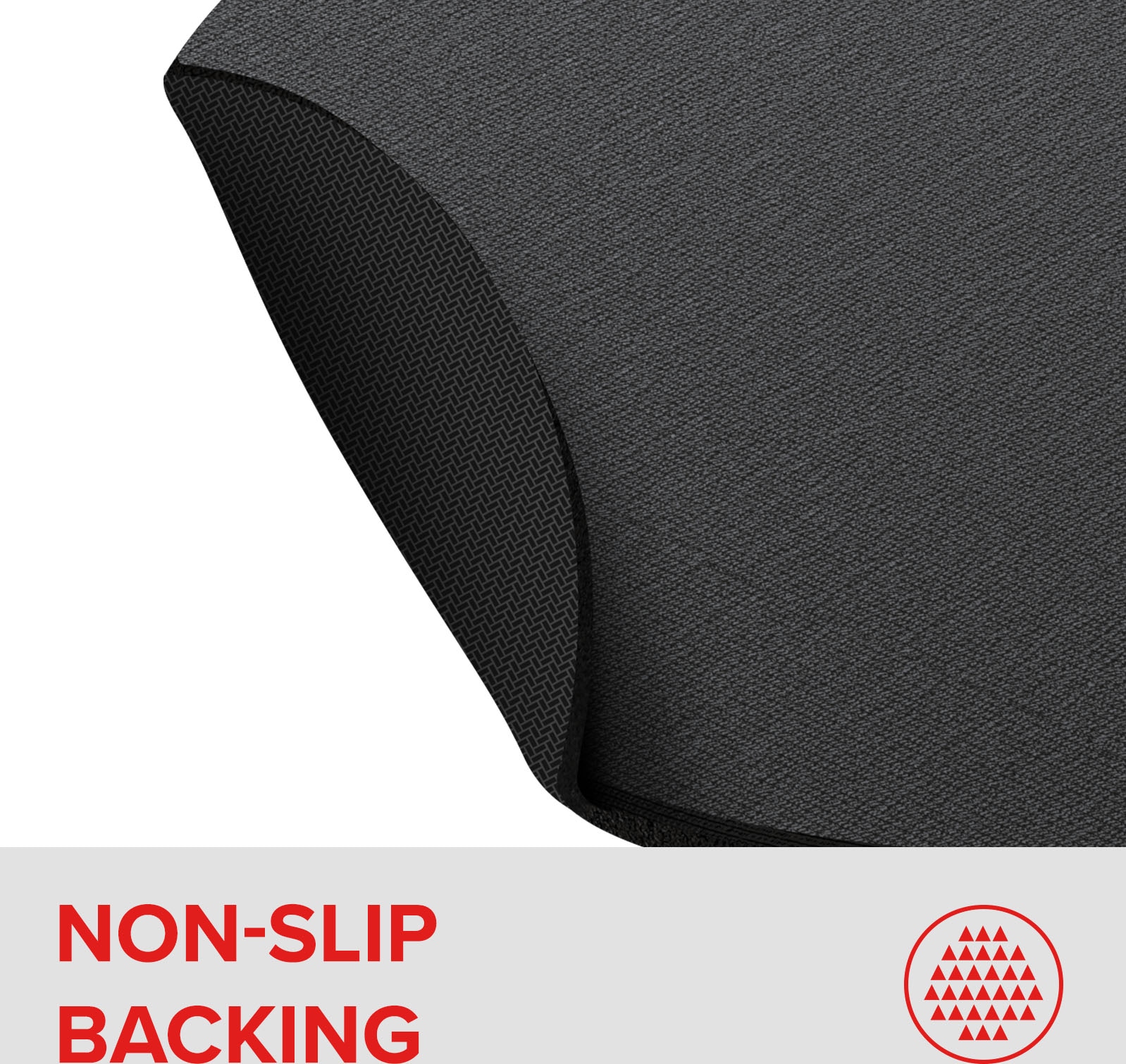 Speedlink Mauspad »VELLU Memory Foam ergonomisches Mousepad mit Handauflage«, rutschfest, schwarz