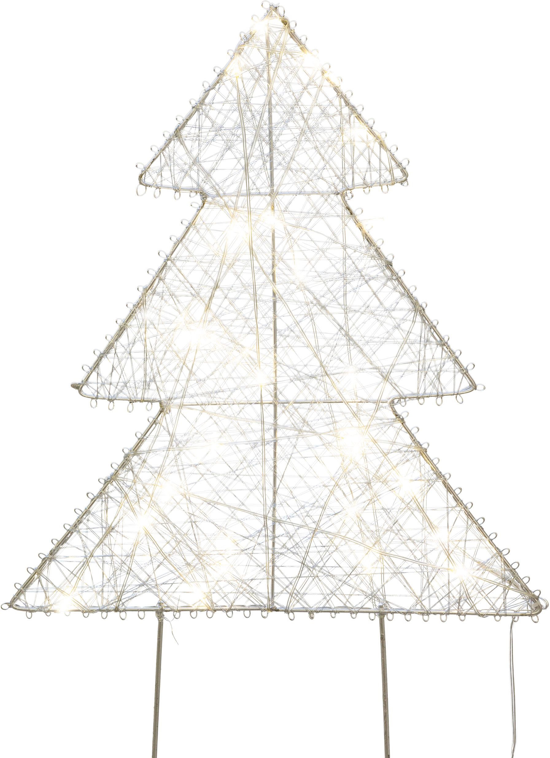 Creativ deco Dekobaum »LUMIA, Deko-Objekt Baum«, Weihnachtsdeko, Batteriebetrieb