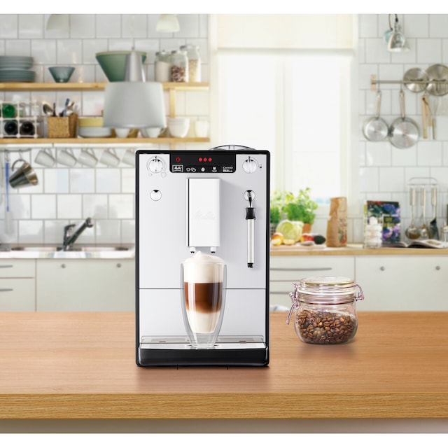 Melitta Kaffeevollautomat »Solo® & Milk E953-202, silber/schwarz«, Café  crème & Espresso per One Touch, Düse für Milchschaum mit 3 Jahren XXL  Garantie