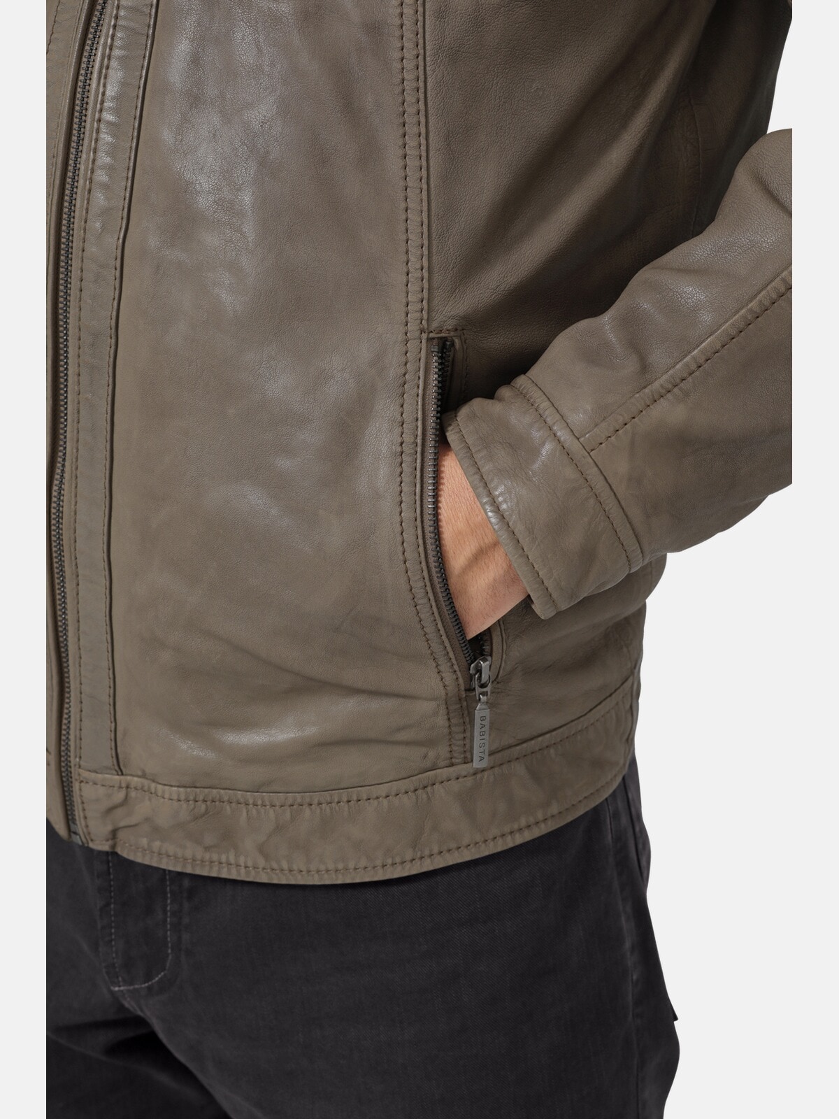Babista Lederjacke »Lederjacke ZANLITE«, (1 St.), aus edlem Nappaleder