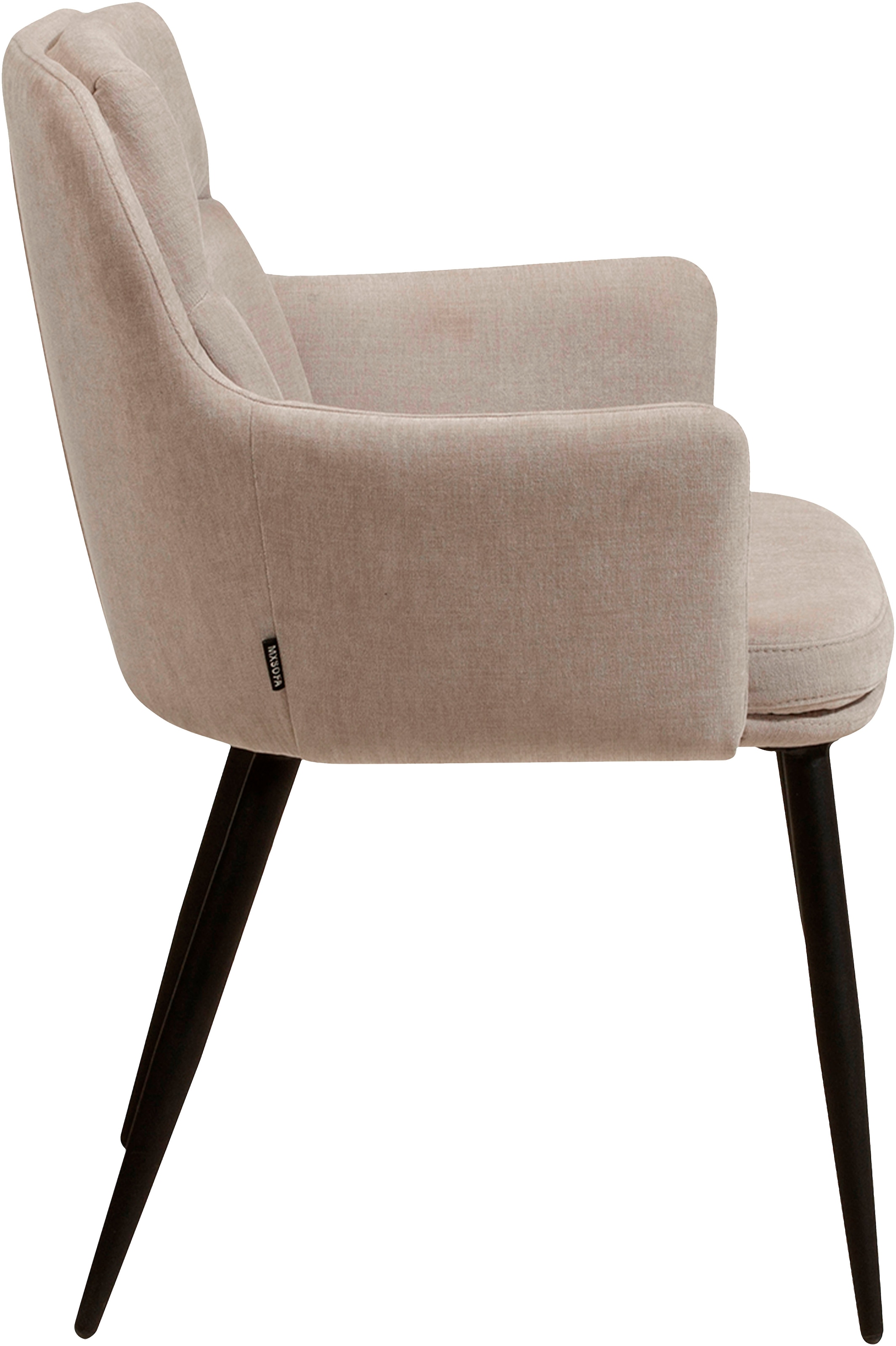 OMG Design Armlehnstuhl »Donna« (Set) 1 Stk.Schalenstuhl, bequem gepolstert, Esszimmerstuhl