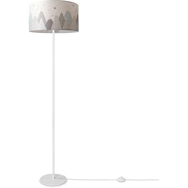 Paco Home Stehlampe »Luca Cosmo«, Kinder Lampe Stehlampe Stoff Lampenschirm  Babyzimmer Berge Wolken online kaufen | mit 3 Jahren XXL Garantie