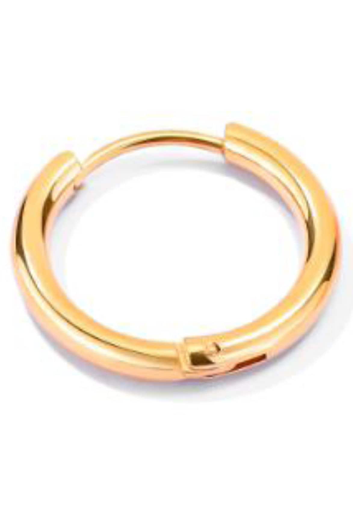 Firetti Single-Creole "Schmuck Geschenk Ohrschmuck einzeln Classic"
