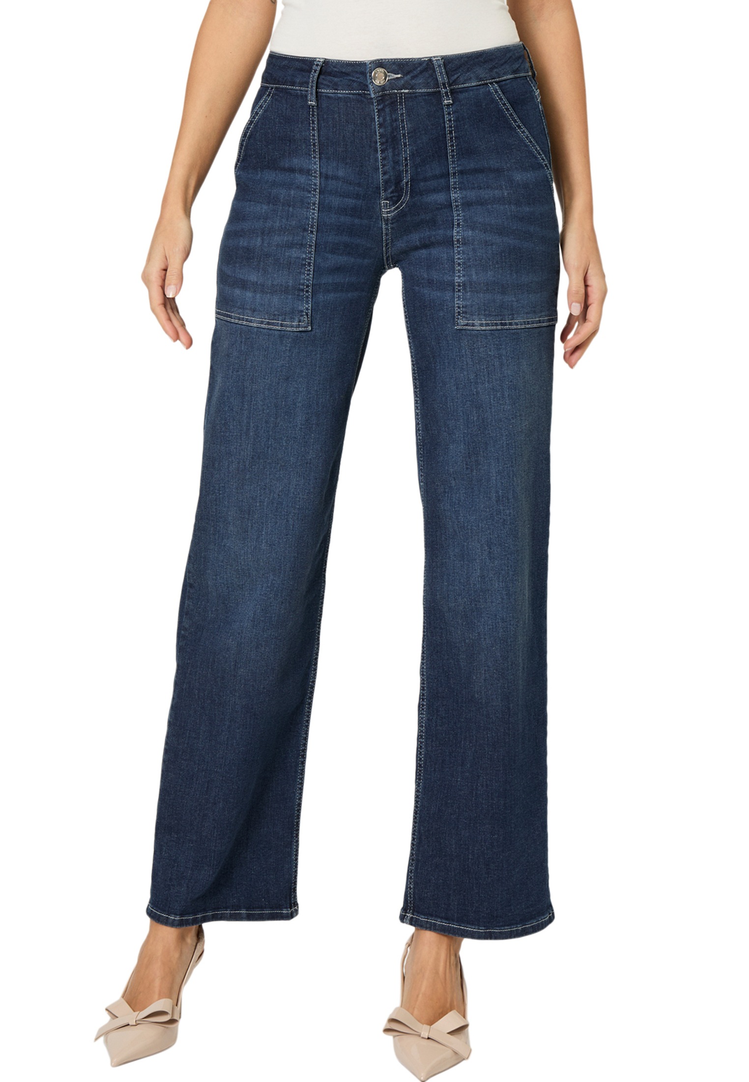 Zero Webhose »Jeans Style WITNEY Wide Leg 32 Inch«