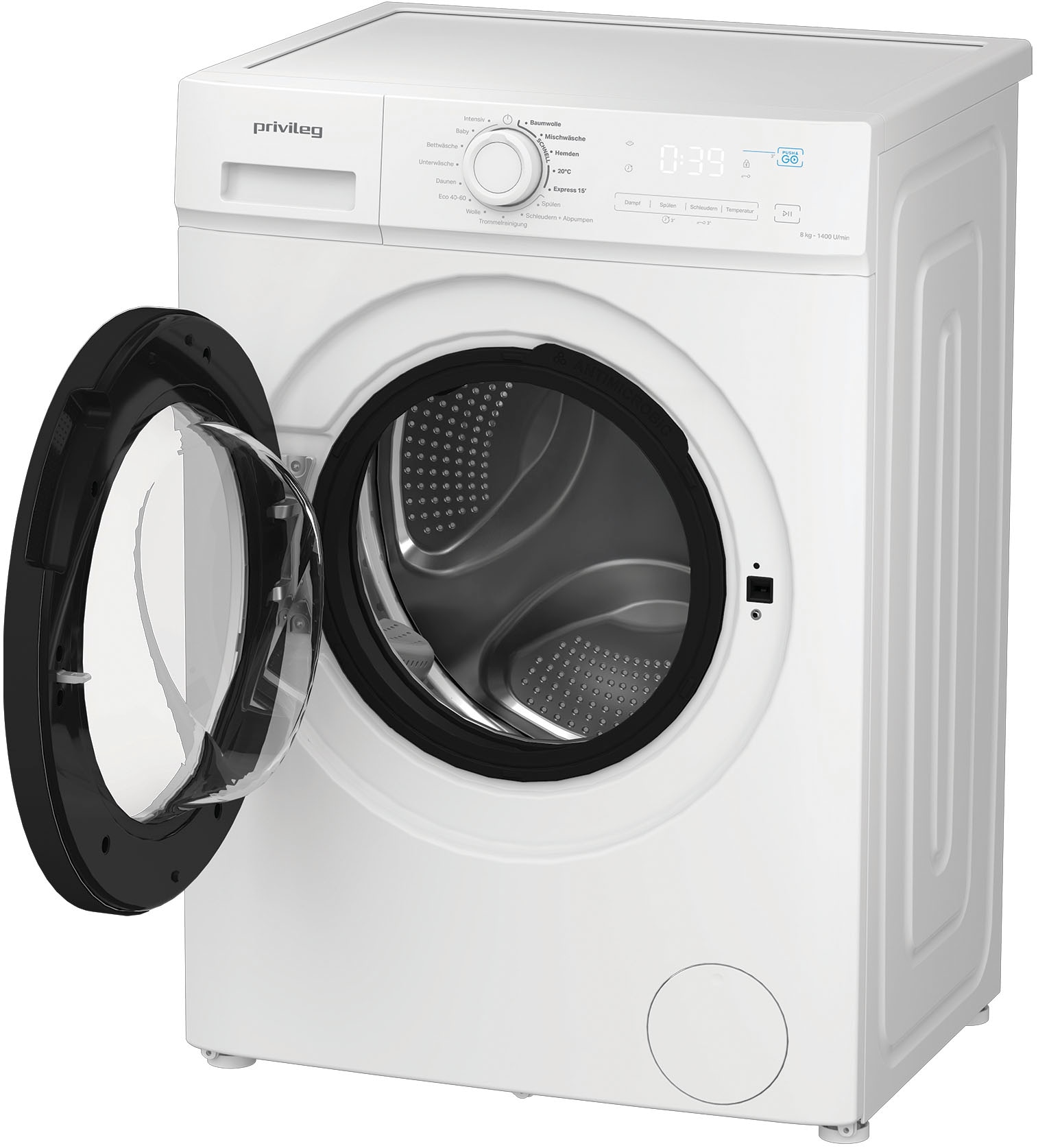 Privileg Waschmaschine MY TIME »PWFA 854A MY TIME DE«, 8 kg, 1400 U/min, Mehrfachwasserschutz+