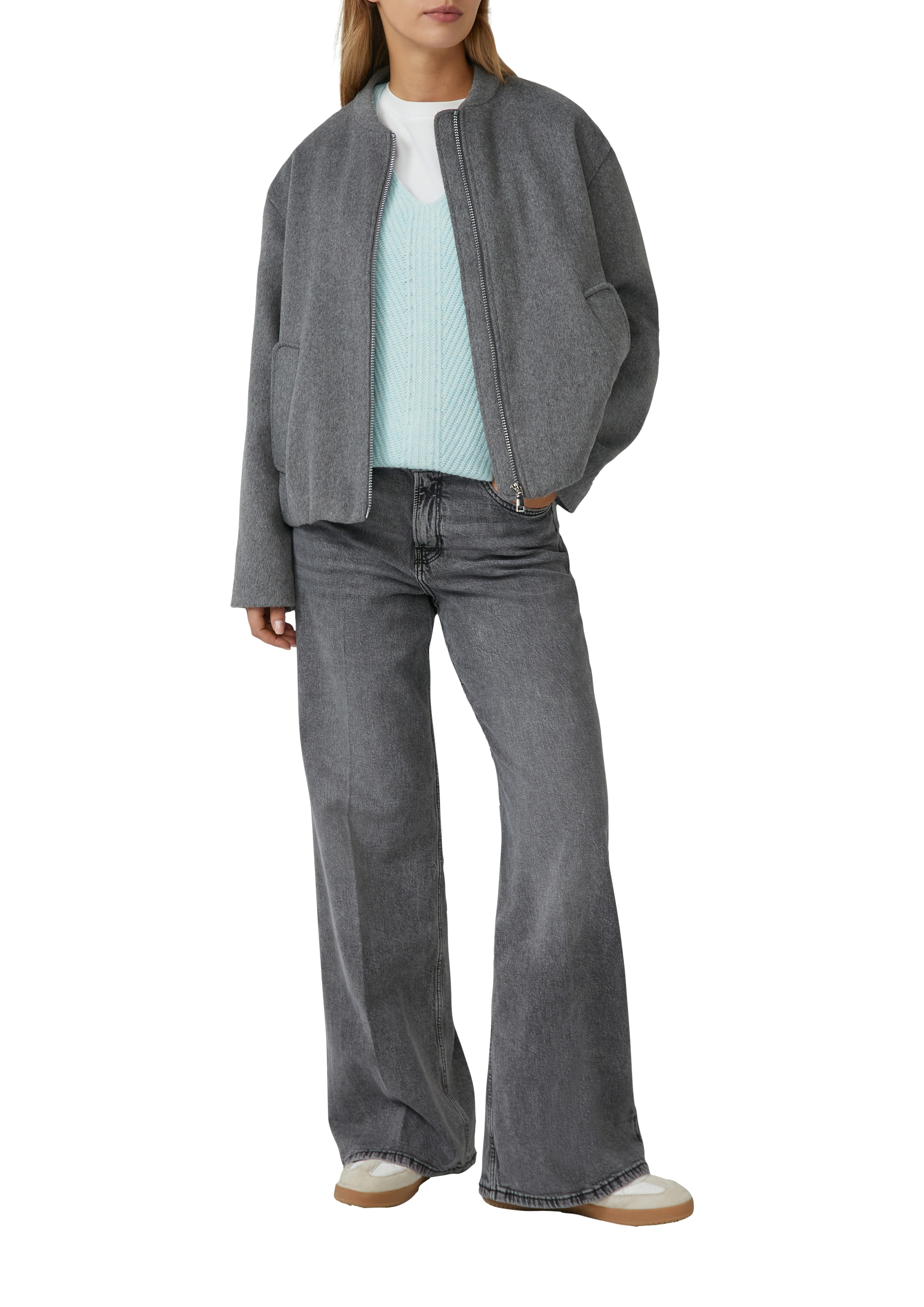 s.Oliver Strickpullover mit Struktur Muster