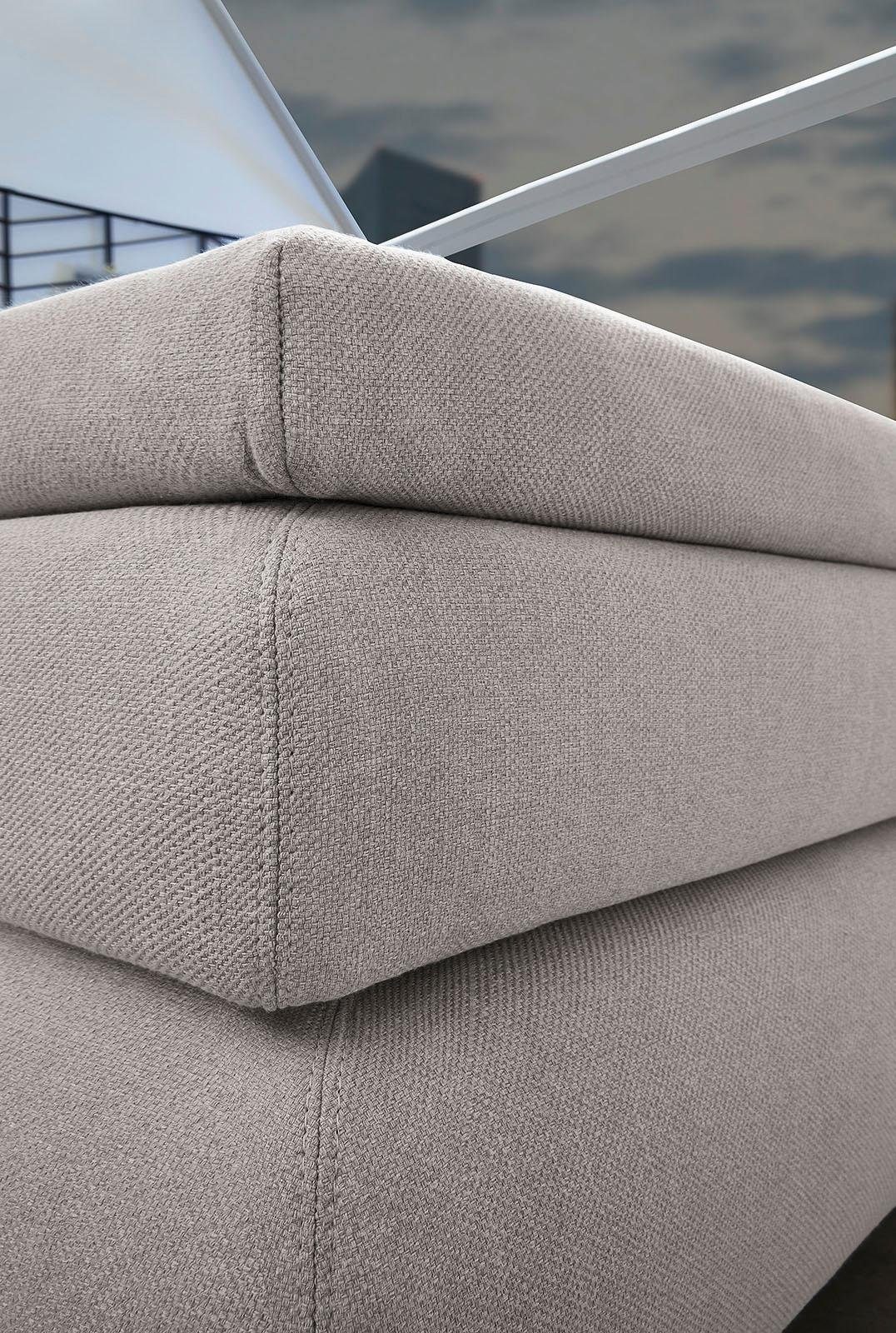 Jockenhöfer Gruppe Boxspringbett »Jessica«, und 7-Zonen-TTFK-Matratze (H3,H3/H4 oder H4), Liegefläche 180x200cm