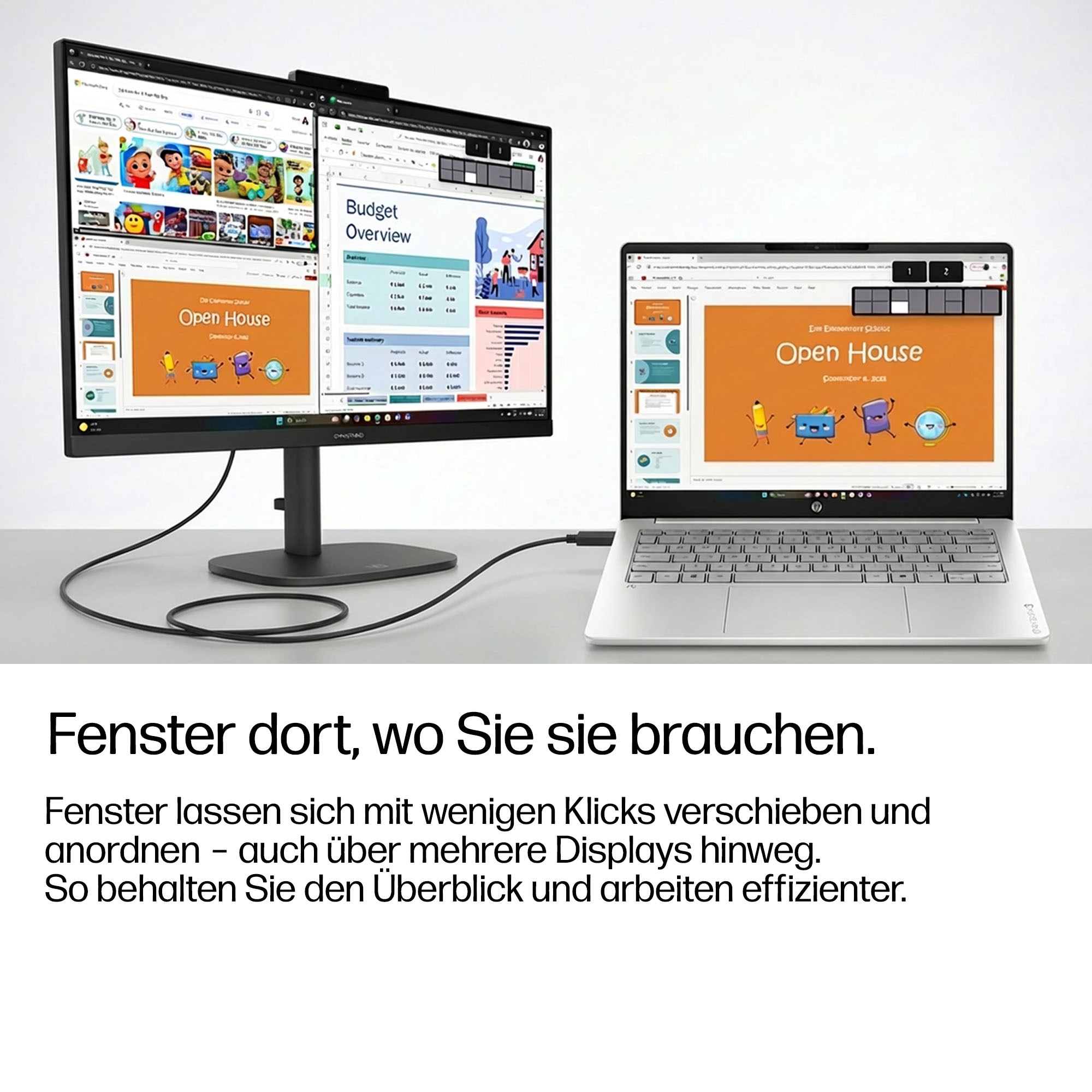 HP Notebook »OmniBook 3 16-bs0050ngx« 40,6 cm / 16 ″ Intel Ultra 5 Intel Graphics 512 GB SSD