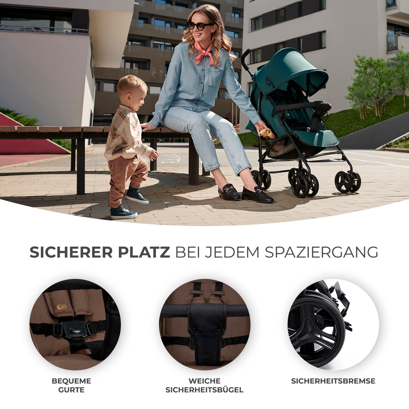 Kinderkraft Kinder-Buggy »TIK« 15 kg