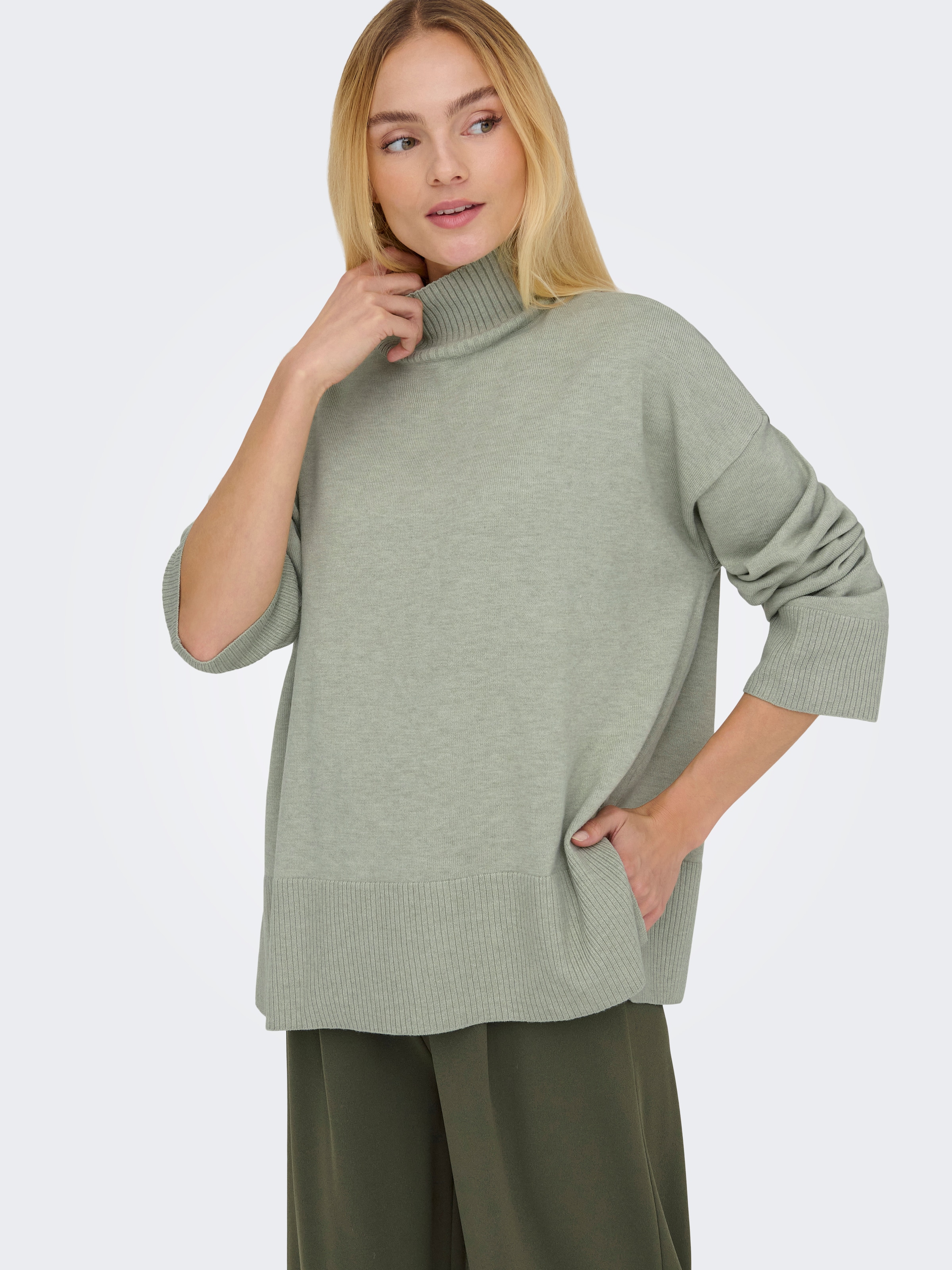 ONLY Stehkragenpullover »ONLCOCO LIFE LS HIGH NECK CC KNT«