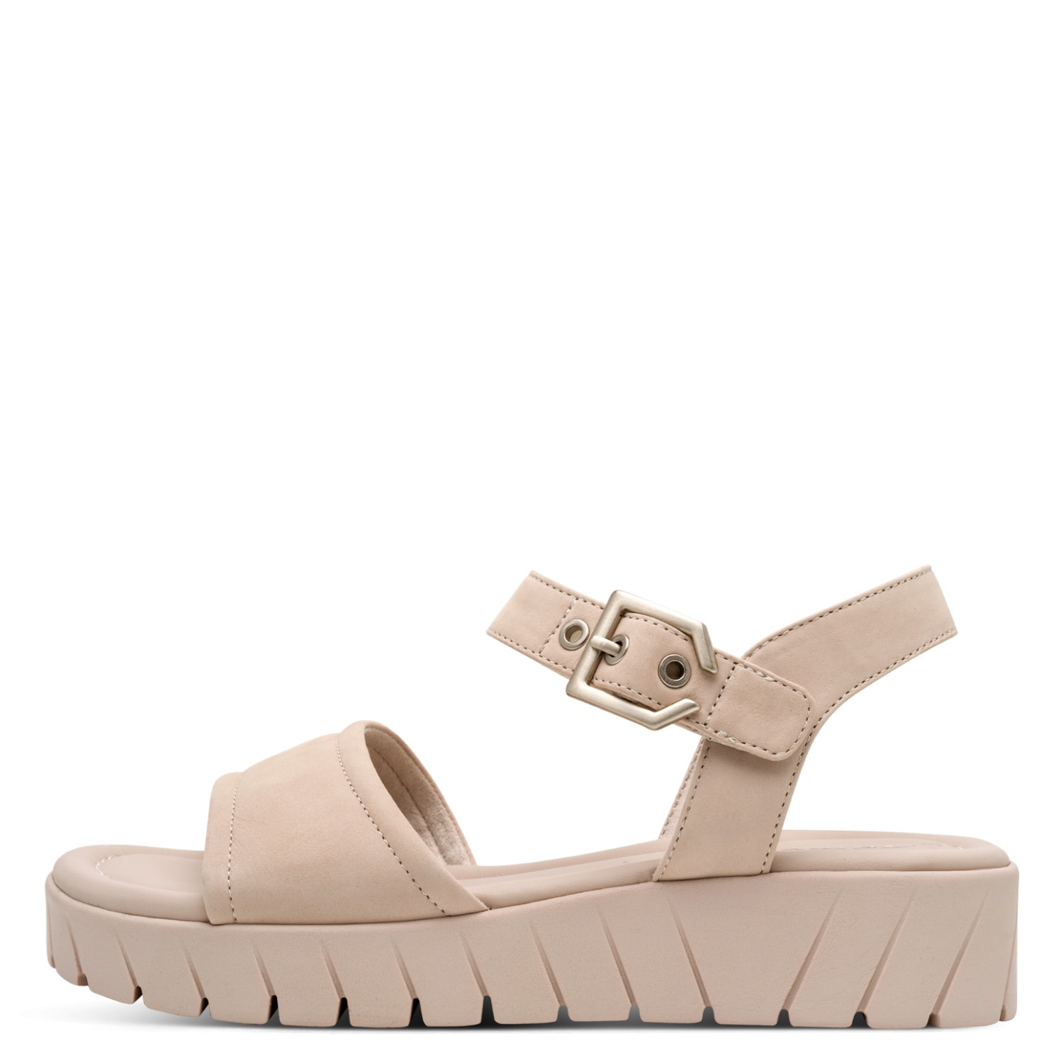 Tamaris Riemchensandale  Sommerschuh, Sandalette mit markantem Plateau