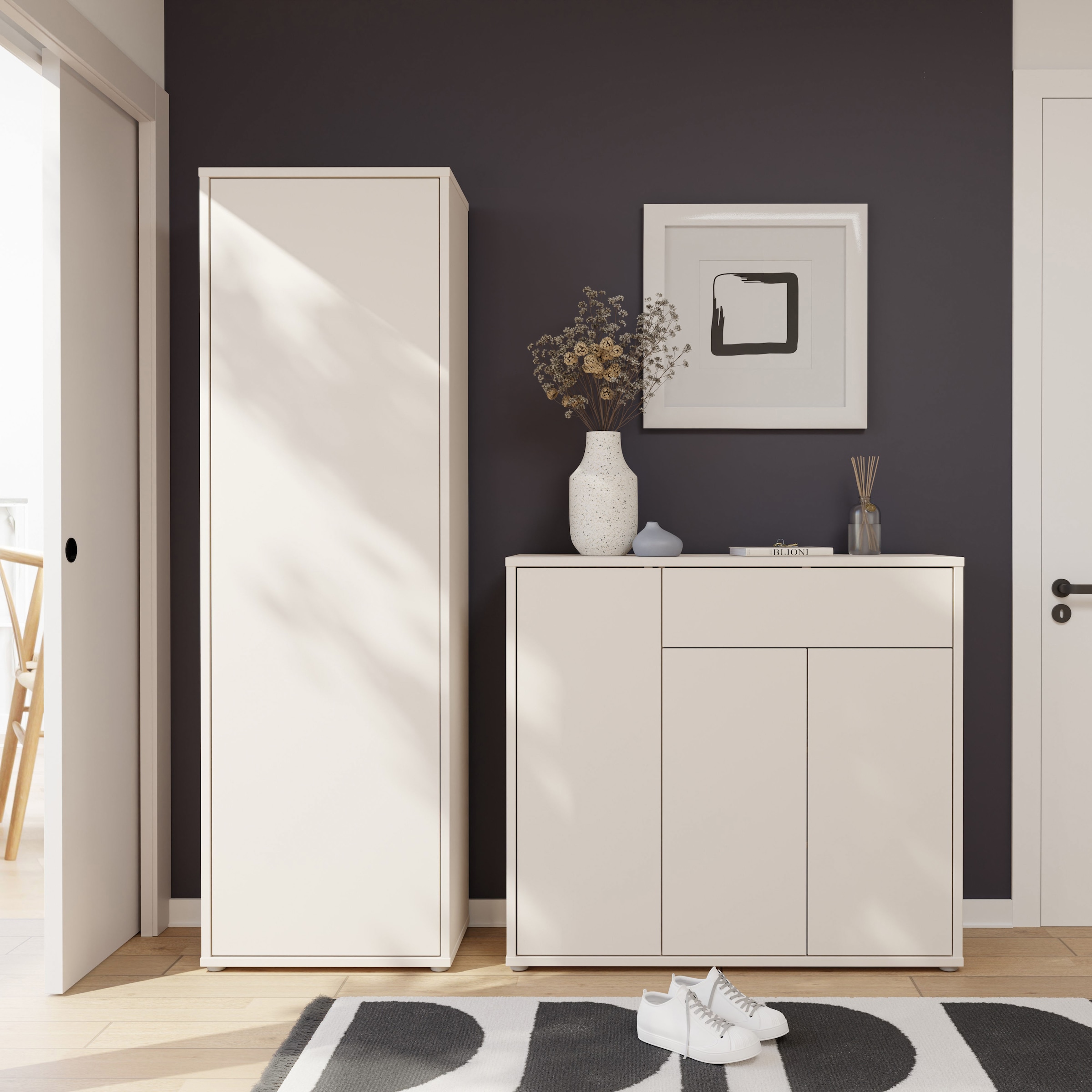 FORTE Garderobenschrank »Alice Springs« B/H/T 59,8/191,9/34,9 cm Push to open