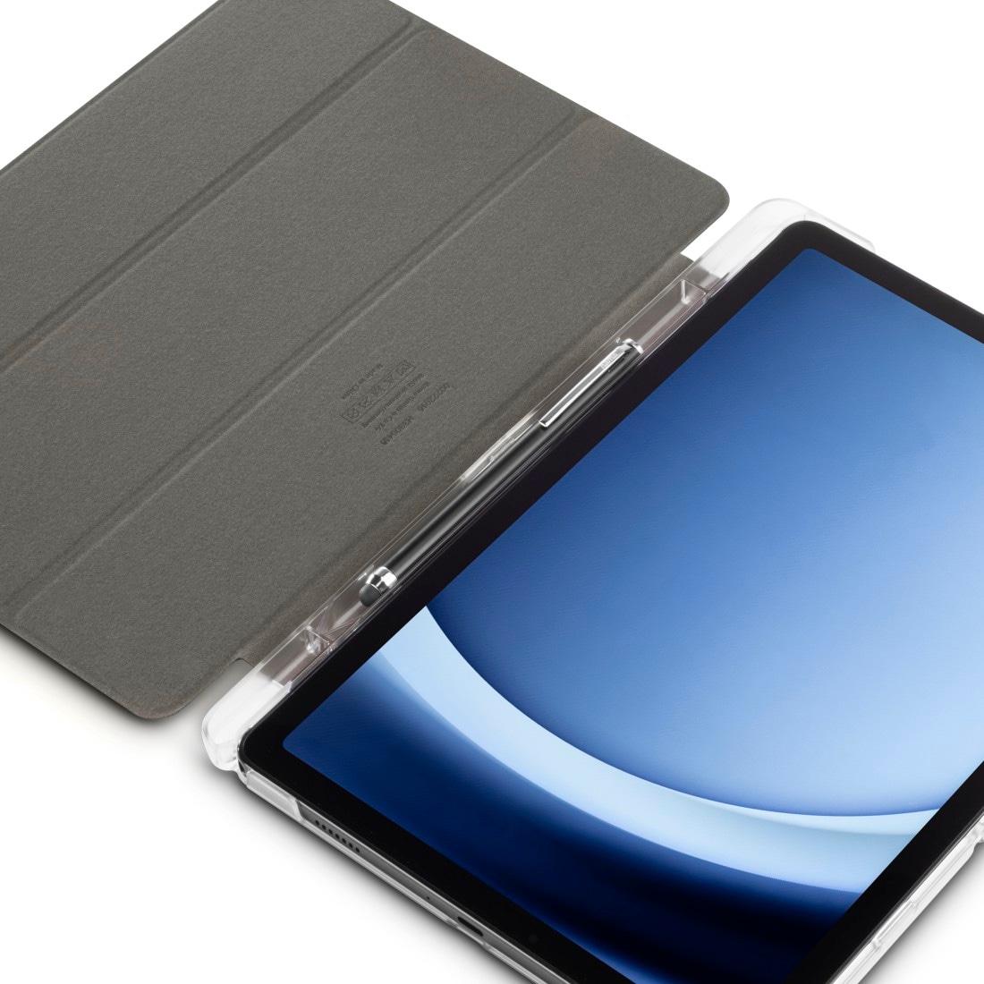 Hama Tablet-Hülle »Tablet-Hülle mit Stiftfach für Galaxy Tab A11+/A9+ 11“, schwarz« Samsung Galaxy Tab A11 | Samsung Galaxy Tab A11+ | Tablet Standfunktion, Stiftfach, Magnetverschluss, transparente Rückseite