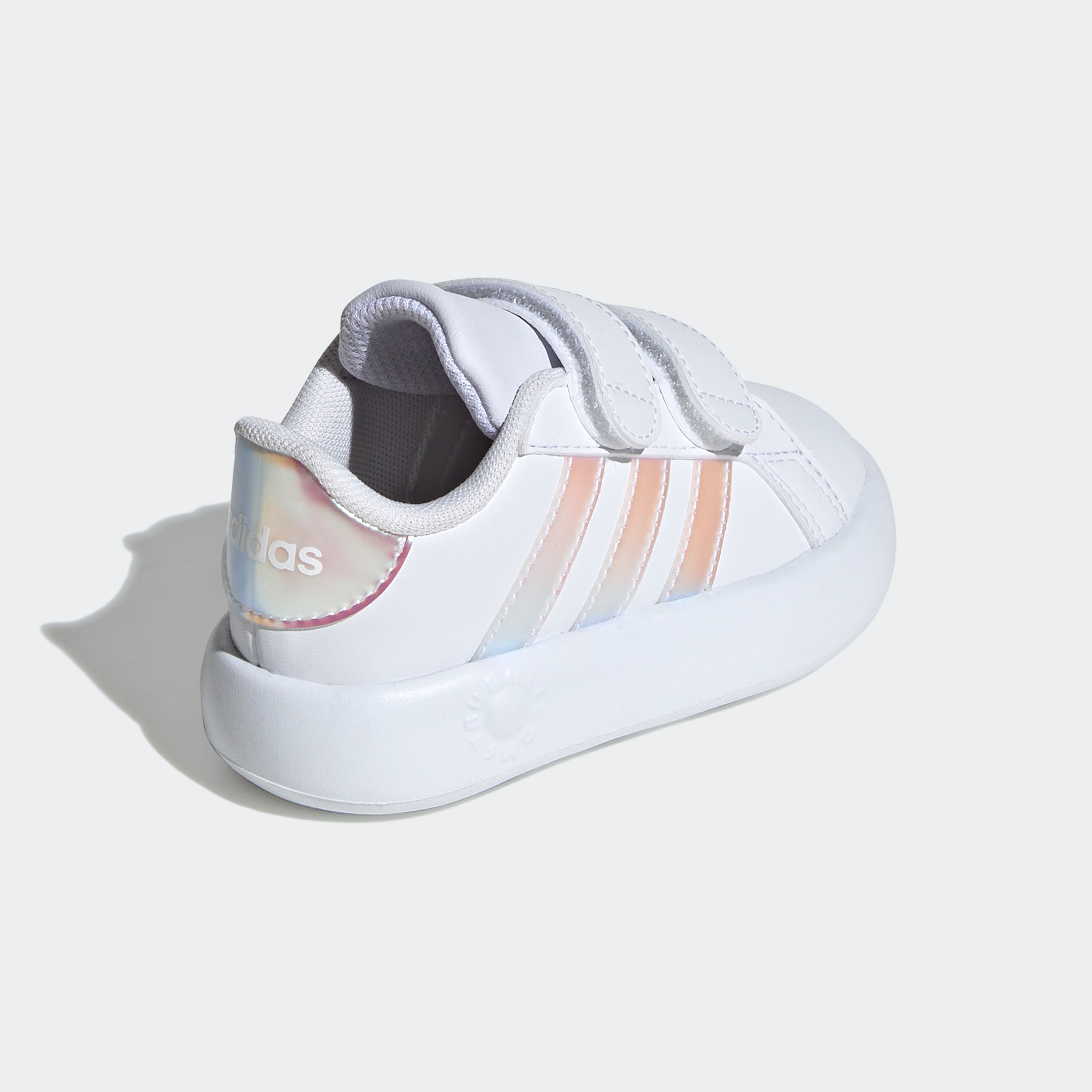 adidas Sportswear Klettschuh »GRAND COURT 2.0 KIDS«, Design auf den Spuren des adidas Superstar, für Kinder