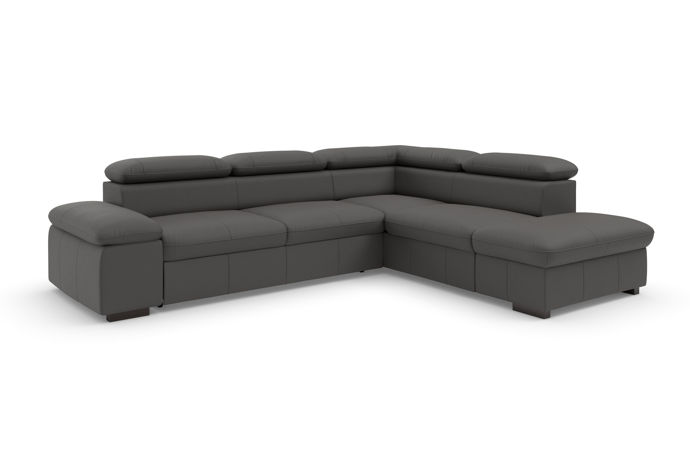Home affaire Ecksofa »Alberto L-Form«, mit Kopfteilverstellung, wahlweise mit Bettfunktion