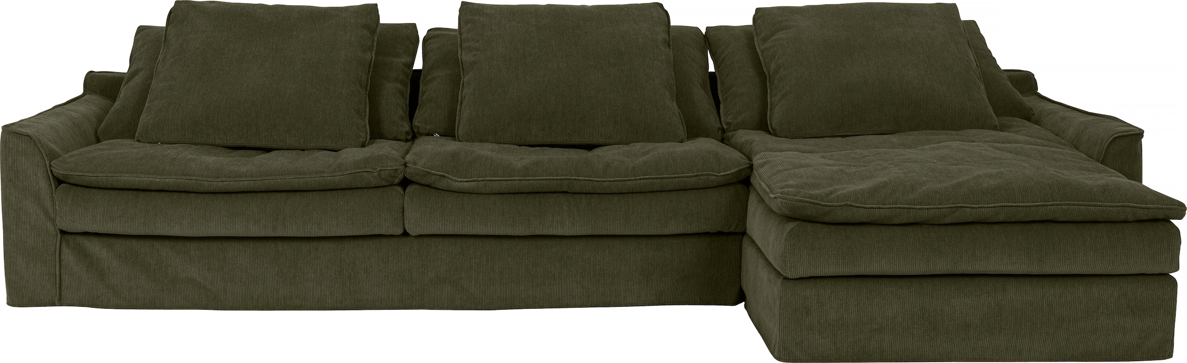 Big-Sofa »Sake, Kuschel-Megasofa, Relaxsofa, leger und sehr bequem, viel Platz«, mit 6...