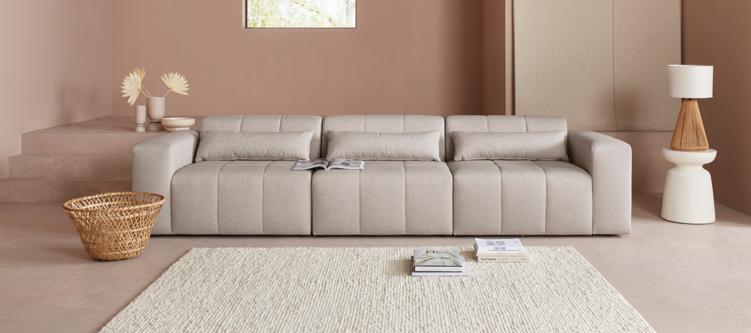 LeGer Home by Lena Gercke Sofaelement »Maileen«, Modul Sessel mit Armlehne, verknüpfbar mit anderen Modulen der Serie