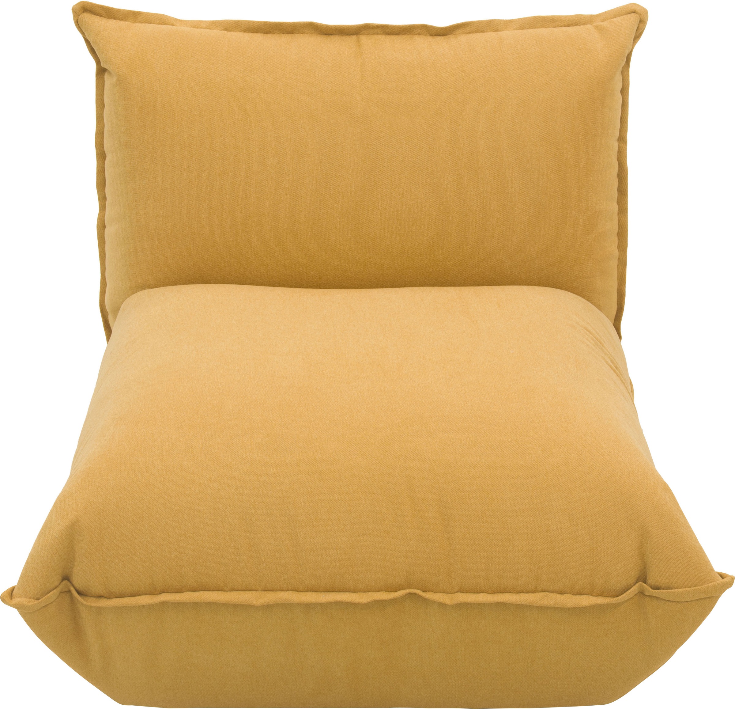 DOMO collection Sessel »Nantes Loungesessel, Wohlfühlsessel«, hochwertig gepolstert mit Federkern, Struktur weich, mango