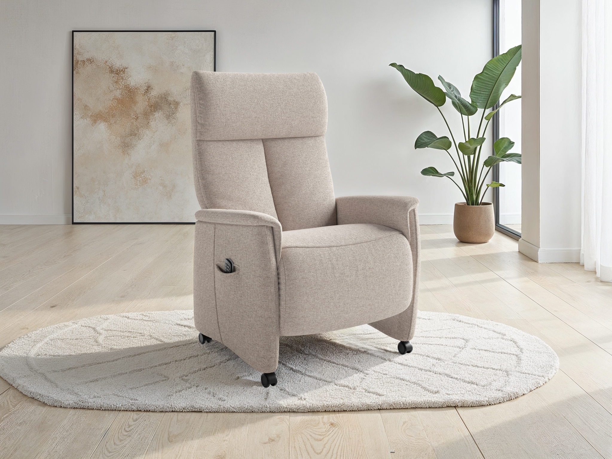 sit&more TV-Sessel »Cremona Comfort Plus« bis 200 Kg belastbar, mit Herz-Waage Funktion