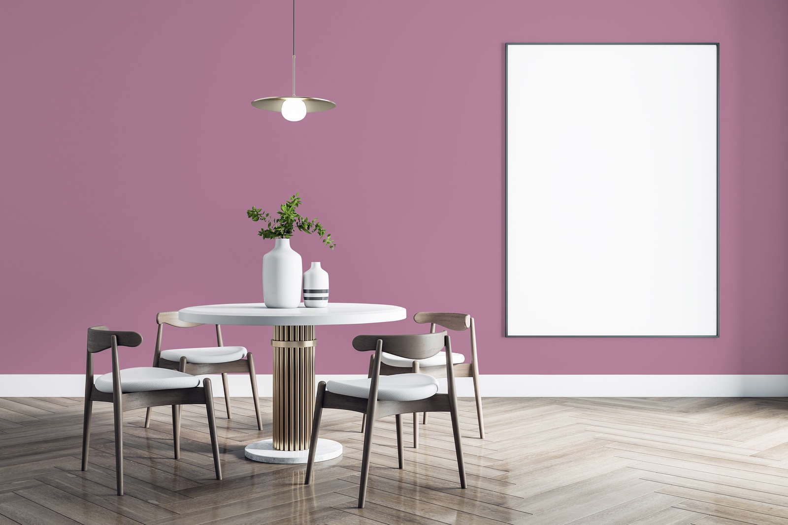 A.S. Création Wandfarbe »Premium Innenwandfarbe PURO Tuchmatt lovely rose« ideal für Wohnzimmer, Schlafzimmer, Flur und Küche, Farbwelt Rosa