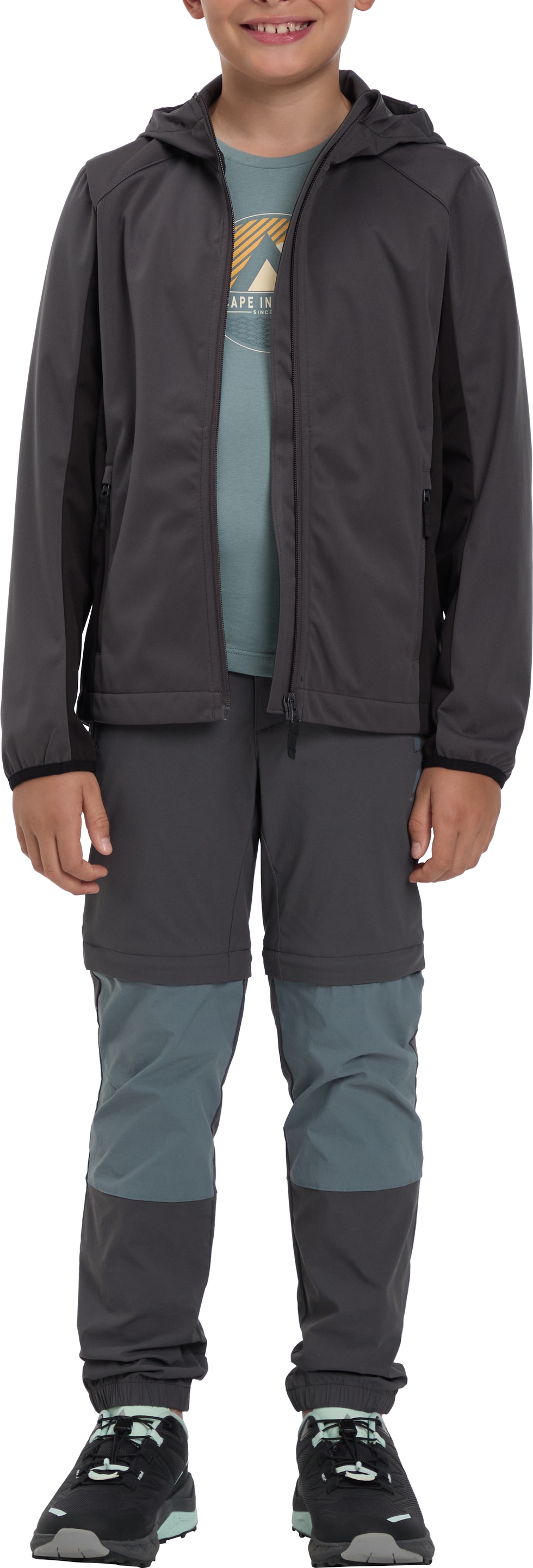 McKINLEY Outdoorjacke »JU.-UNTERJACKE ABE LT B« für Outdoor-Aktivitäten, mit Mechanical Stretch