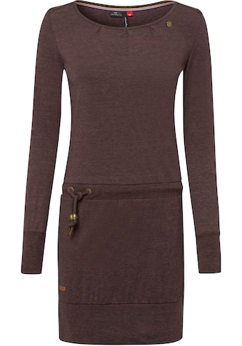 Ragwear Jerseykleid »ALEXA«, mit Kordelzug und kontrastigen Zierperlen-Besatz kaufen