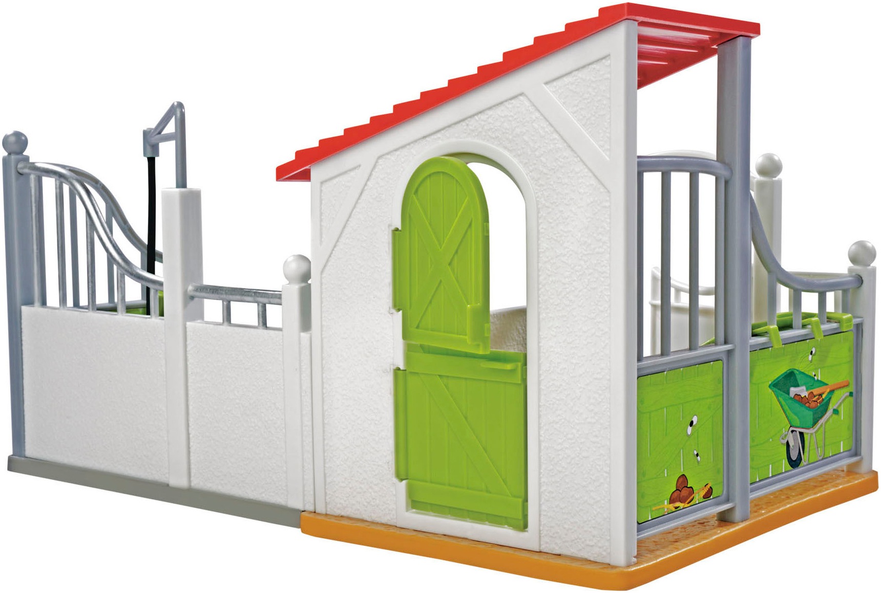SIMBA Spielwelt »Pferdebox und Waschplatz mit Pferd«