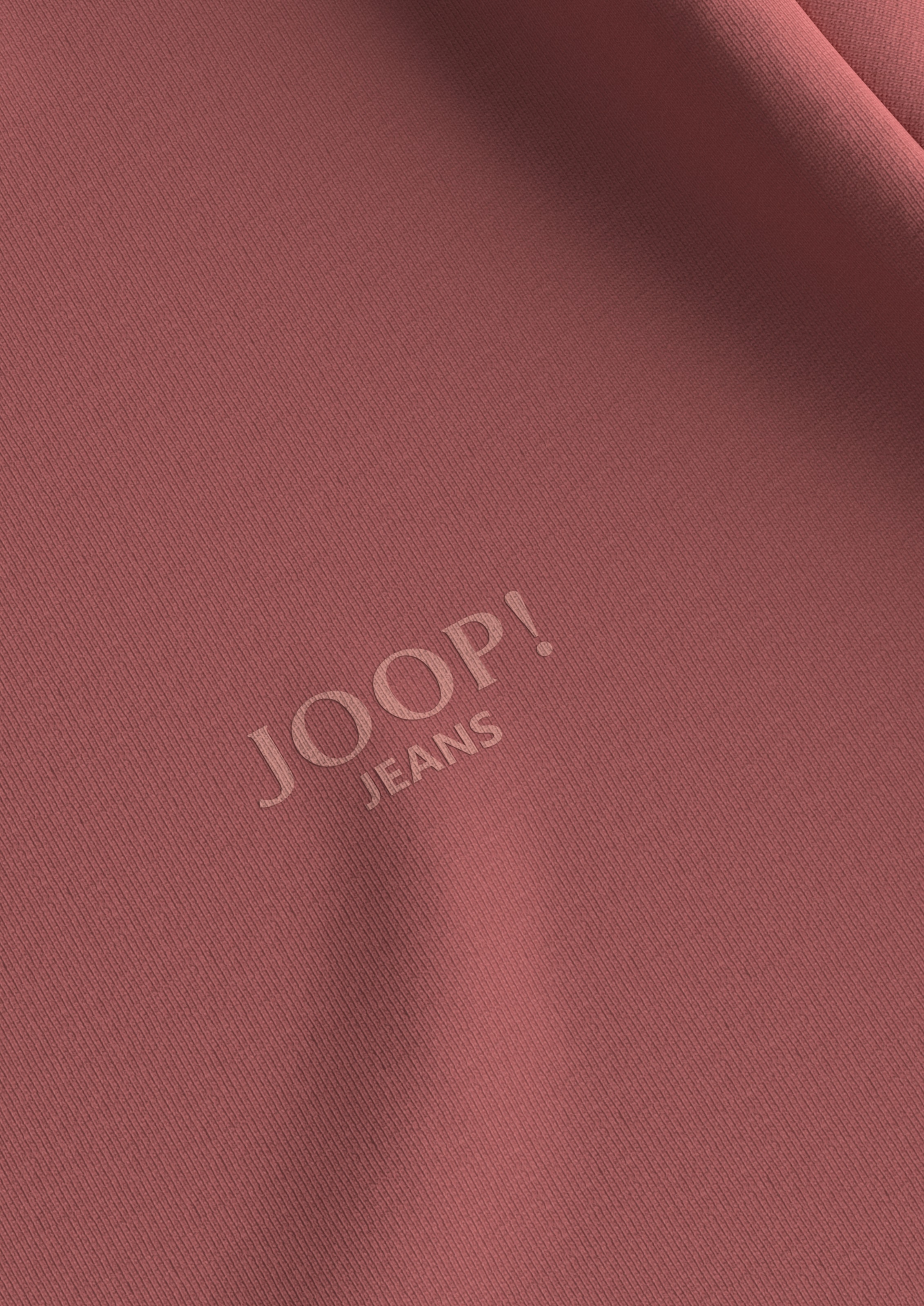 Joop Jeans Kurzarmshirt »Alphis«, Mit Ton-in Ton Logoprint