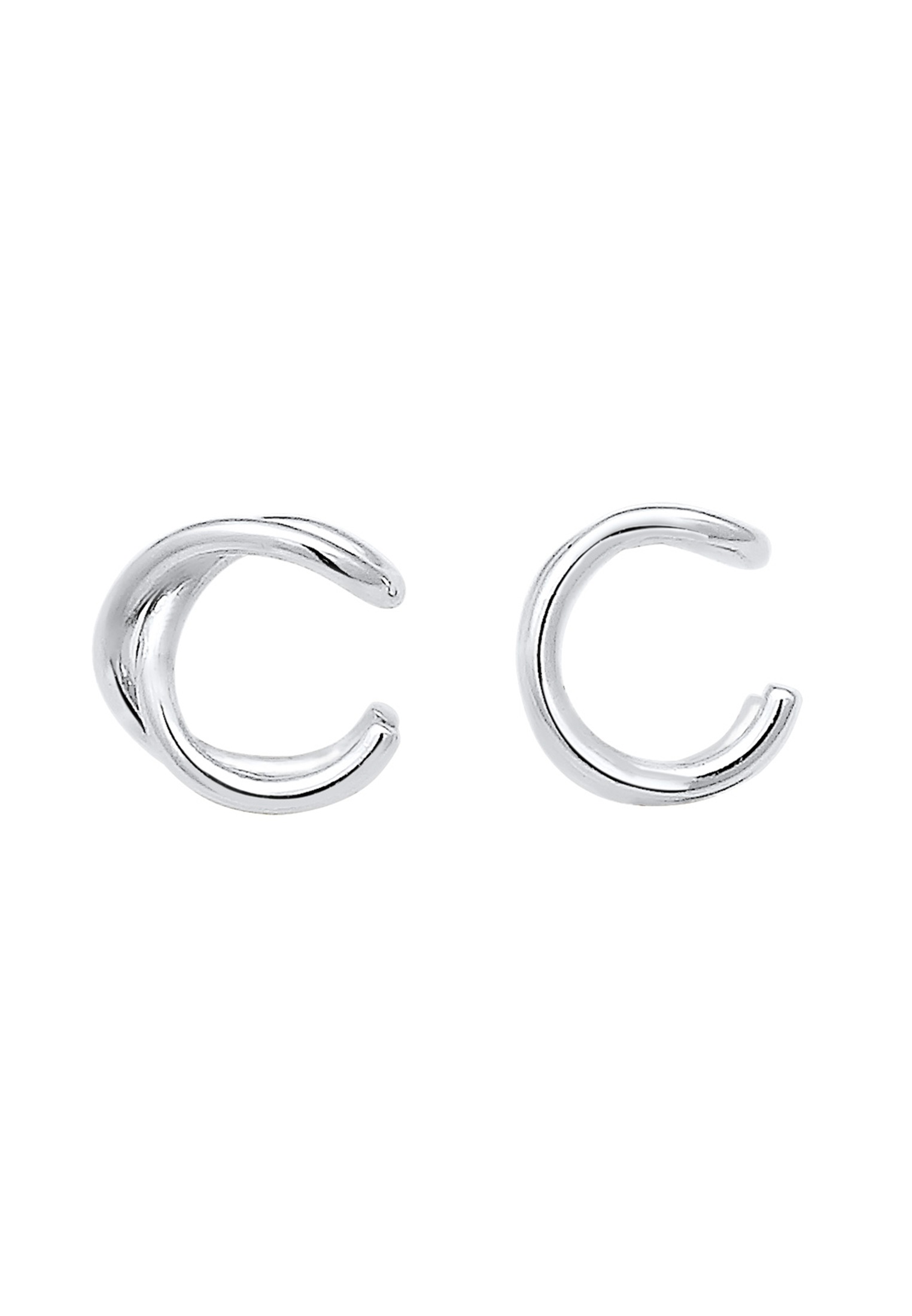 Elli Paar Ohrklemmen »Ohrringe Ohrklemme Earcuff Set Geo Basic 925 Silber«