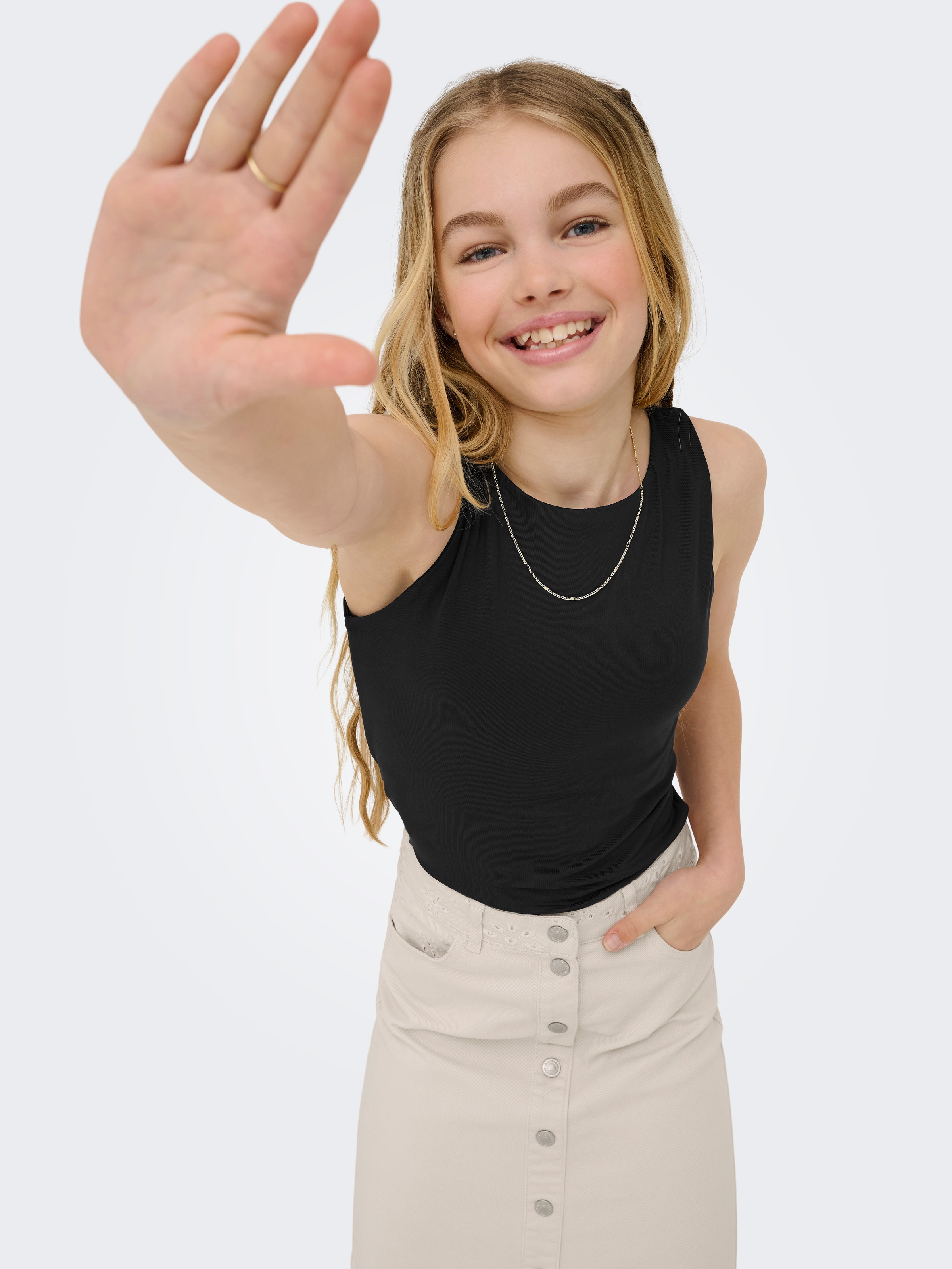 KIDS ONLY Tanktop »KOGEA S/L 2-WAYS TOP JRS NOOS« in cleaner Optik