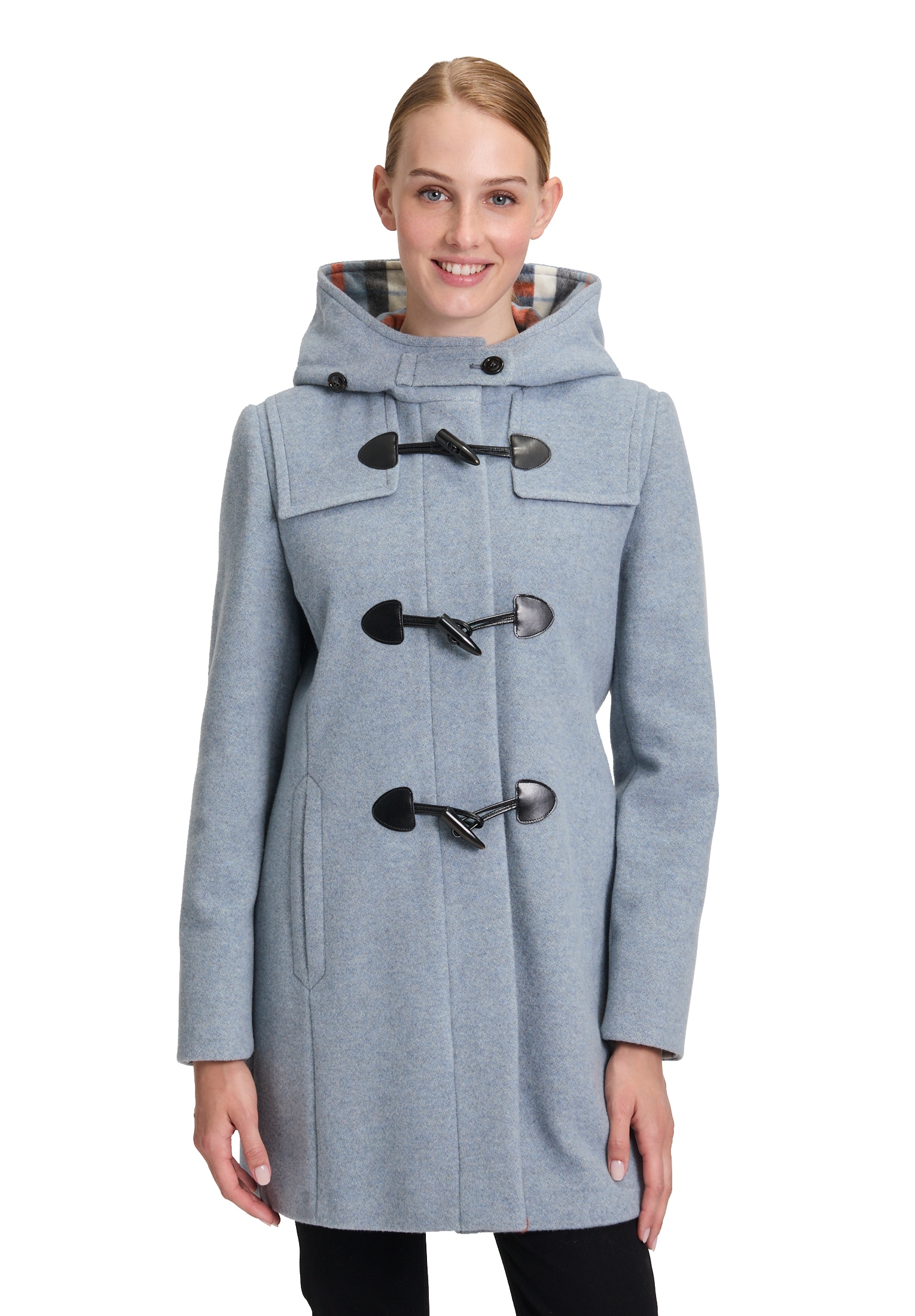 Gil Bret Wolljacke »Dufflecoat mit Kapuze«