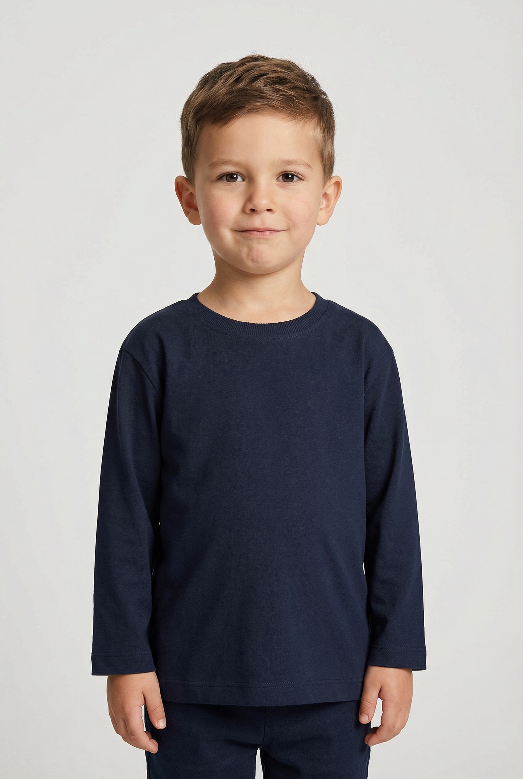 Name It Langarmshirt »NMMVOBBO LS NREG TOP NOOS« in Basic-Form