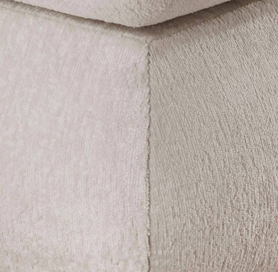 INOSIGN Ecksofa »Lazio modern und bequem, schmale Armlehnen, tolle Detailverarbeitung«, zwei verschiedene Fußfarben wählbar