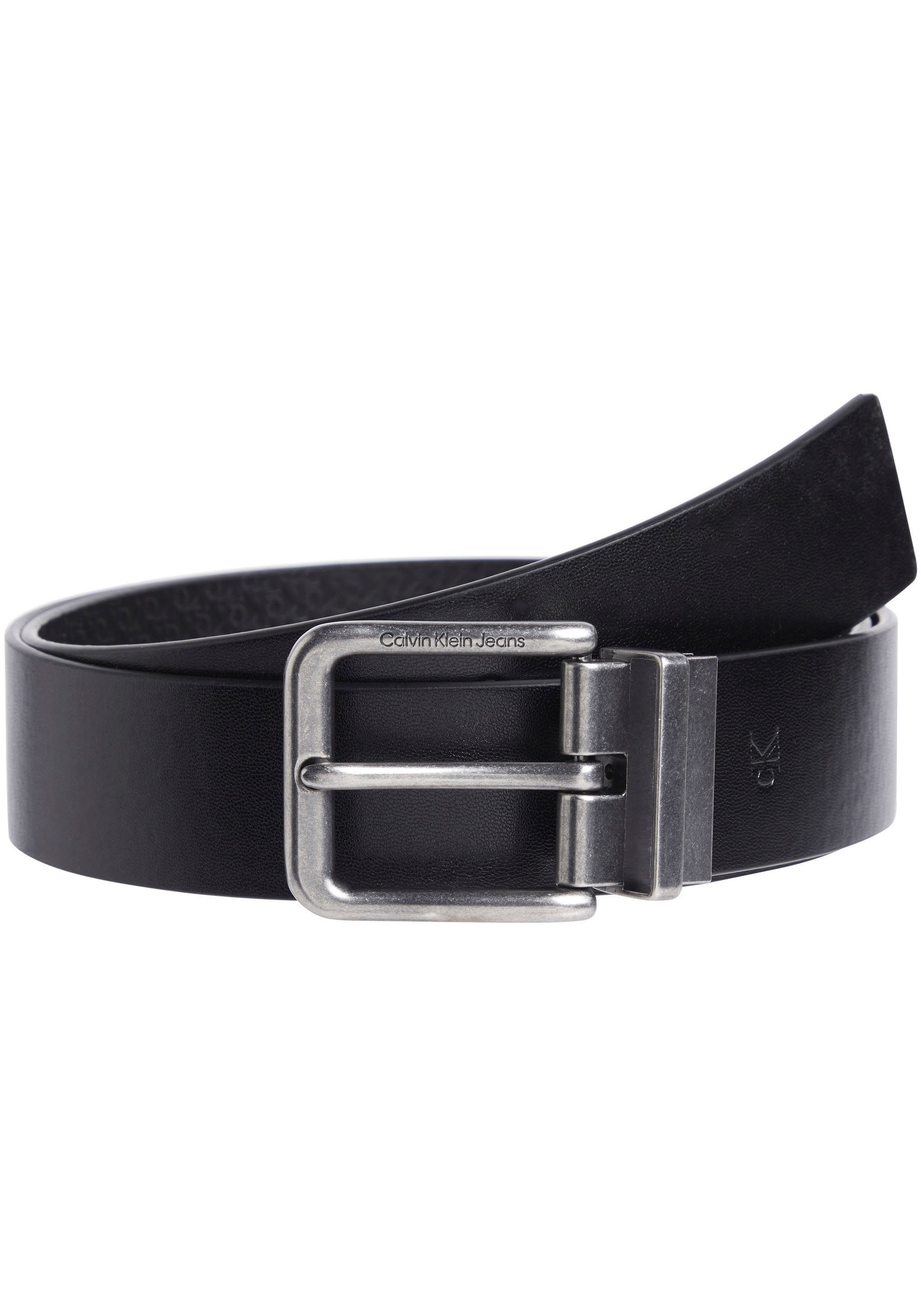 Calvin Klein Jeans Ledergürtel »CLASSIC CASUAL REV/ADJ BELT 35MM«, Logoprägung, weiches Haptik