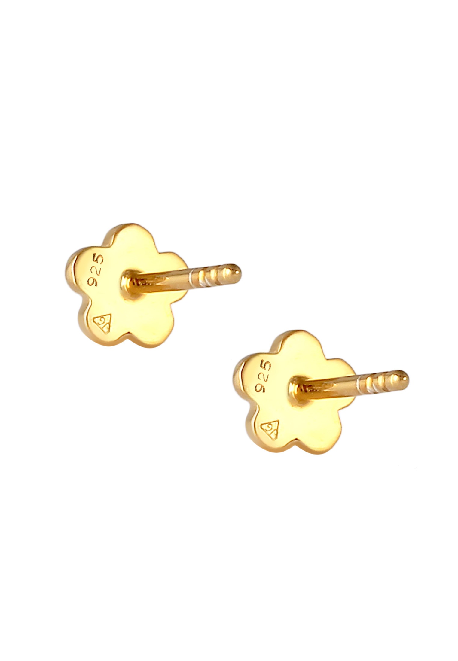 Elli Paar Ohrstecker »Ohrringe Kinder Blume Kristall  925 Silber«